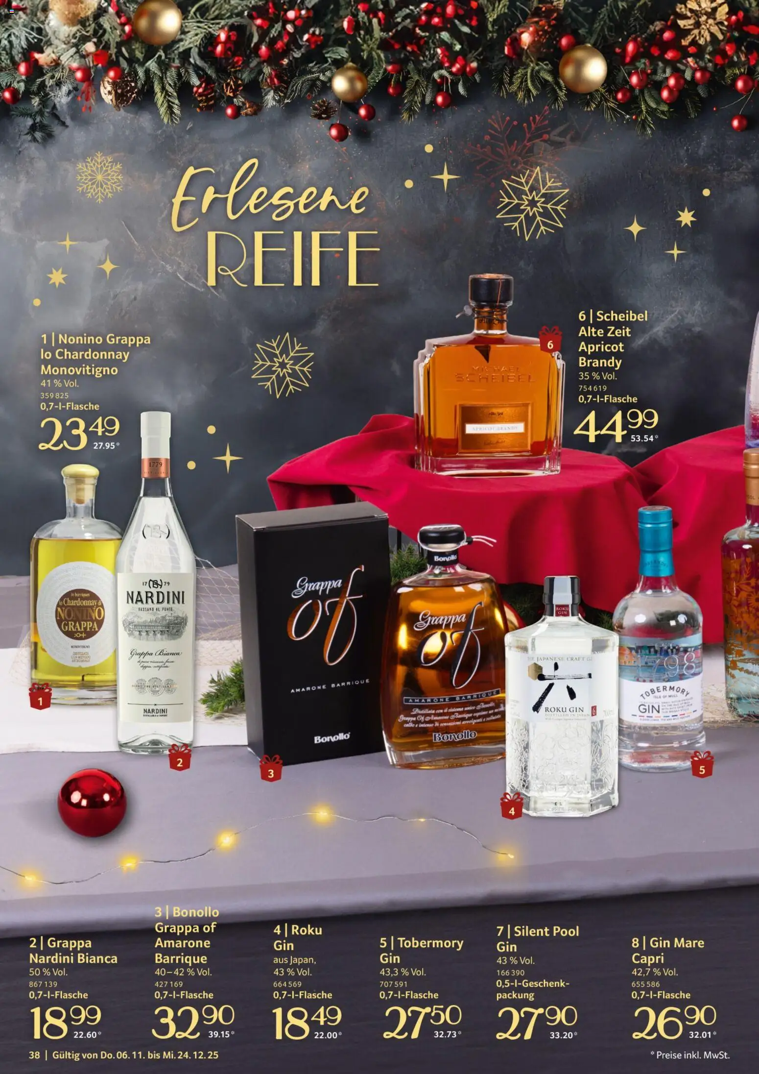 Selgros Genussmomente – gültig ab 06.10.2025 | Seite: 38 | Produkte: Gin