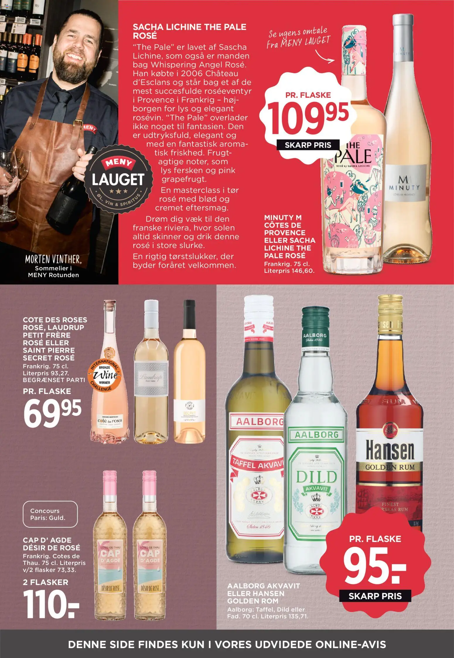 Meny tilbudsavis – gyldig fra 27.03.2026 | Side: 33 | Produkter: Dild, Rom, Søm