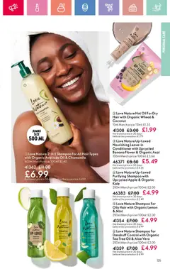  | Page: 125 | Products: Shampoo, Conditioner, Oil, Mint