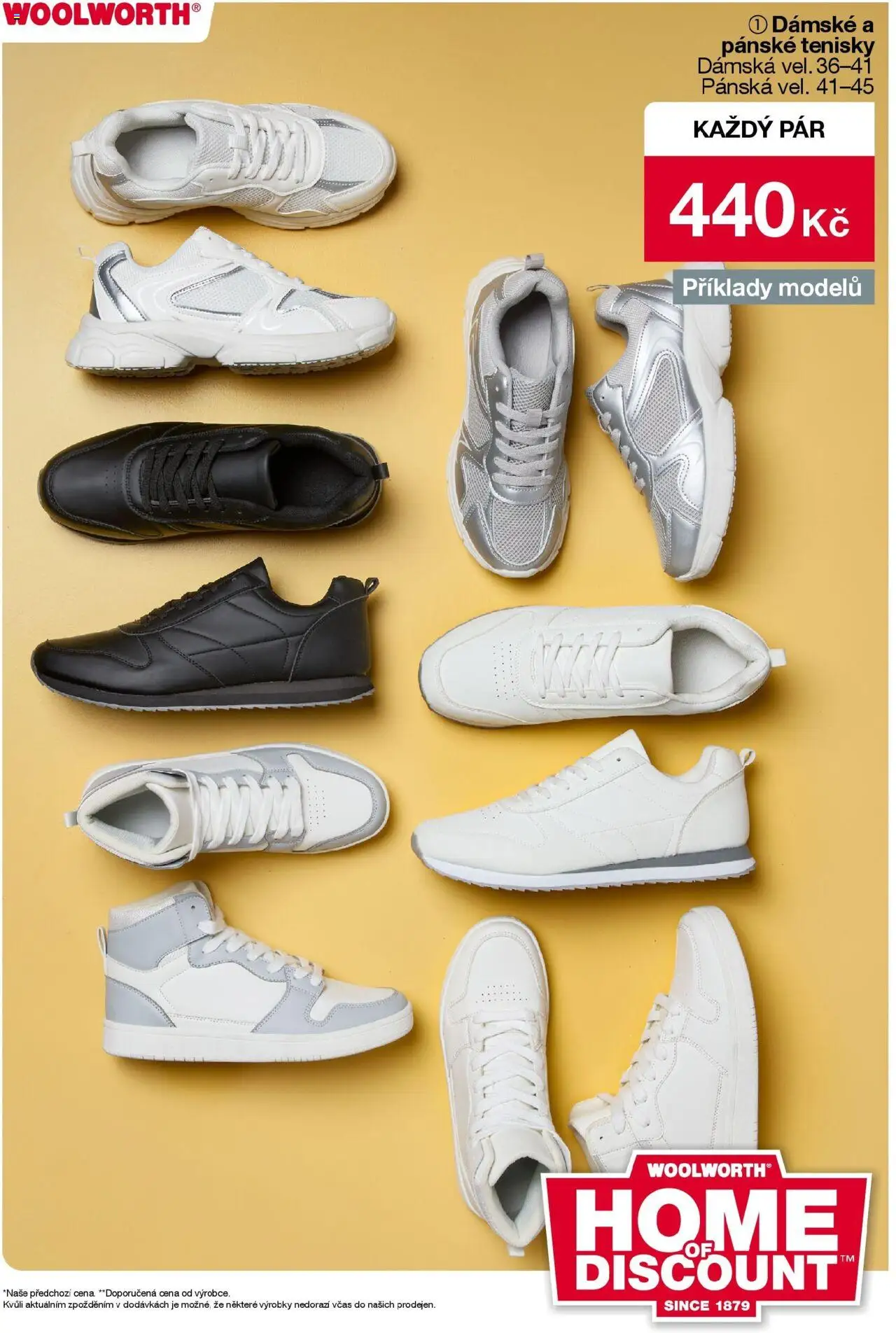 Woolworth leták od 03.10.2025 - akční nabídka | Strana: 36 | Produkty: Tenisky