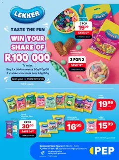 PEP Stores Specials │ valid from 23.07.2025 | Page: 4