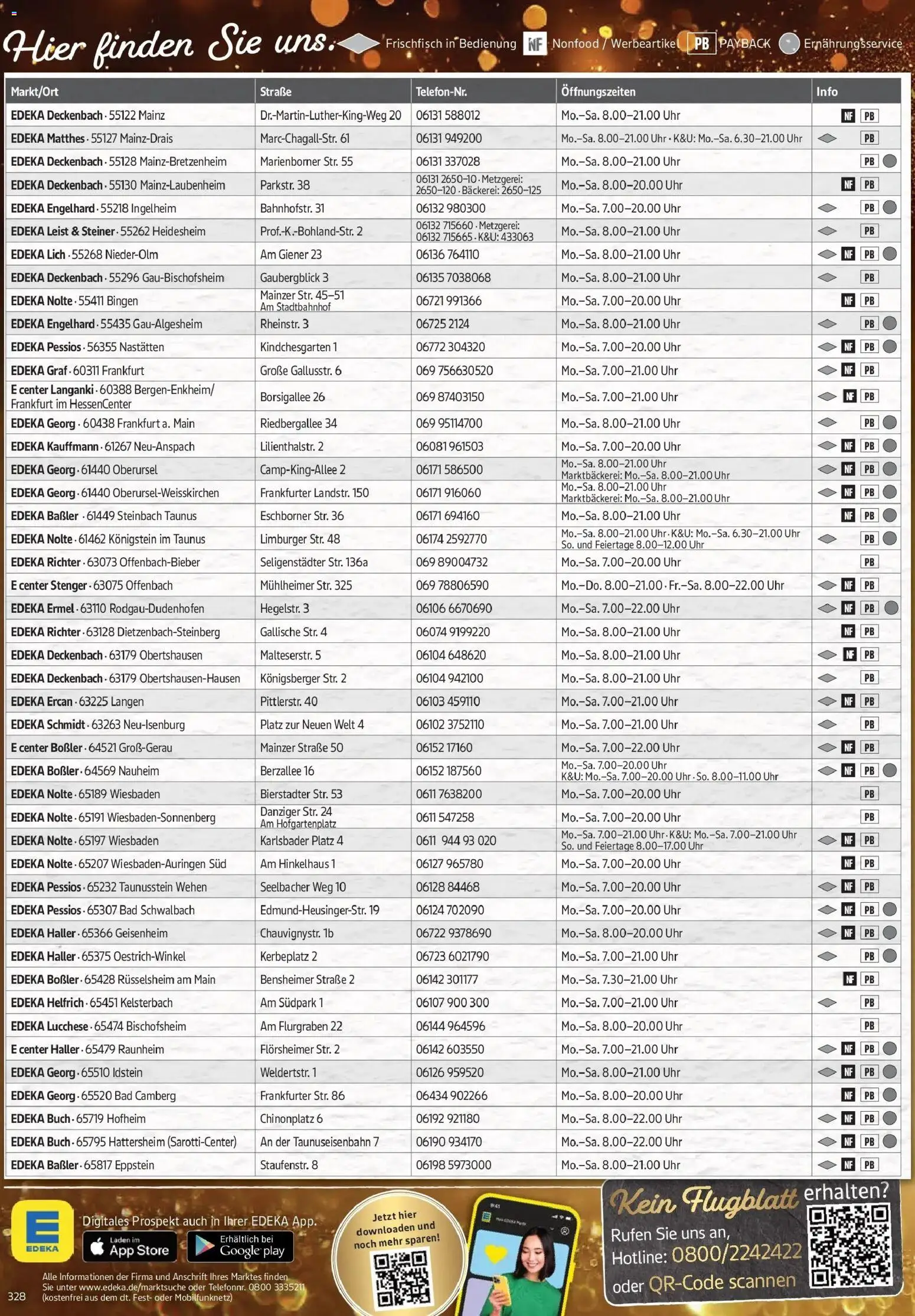 Edeka prospekt Bad Camberg	 – gültig ab 08.12.2025 | Seite: 44 | Produkte: Bäckerei, Bad, Uhr