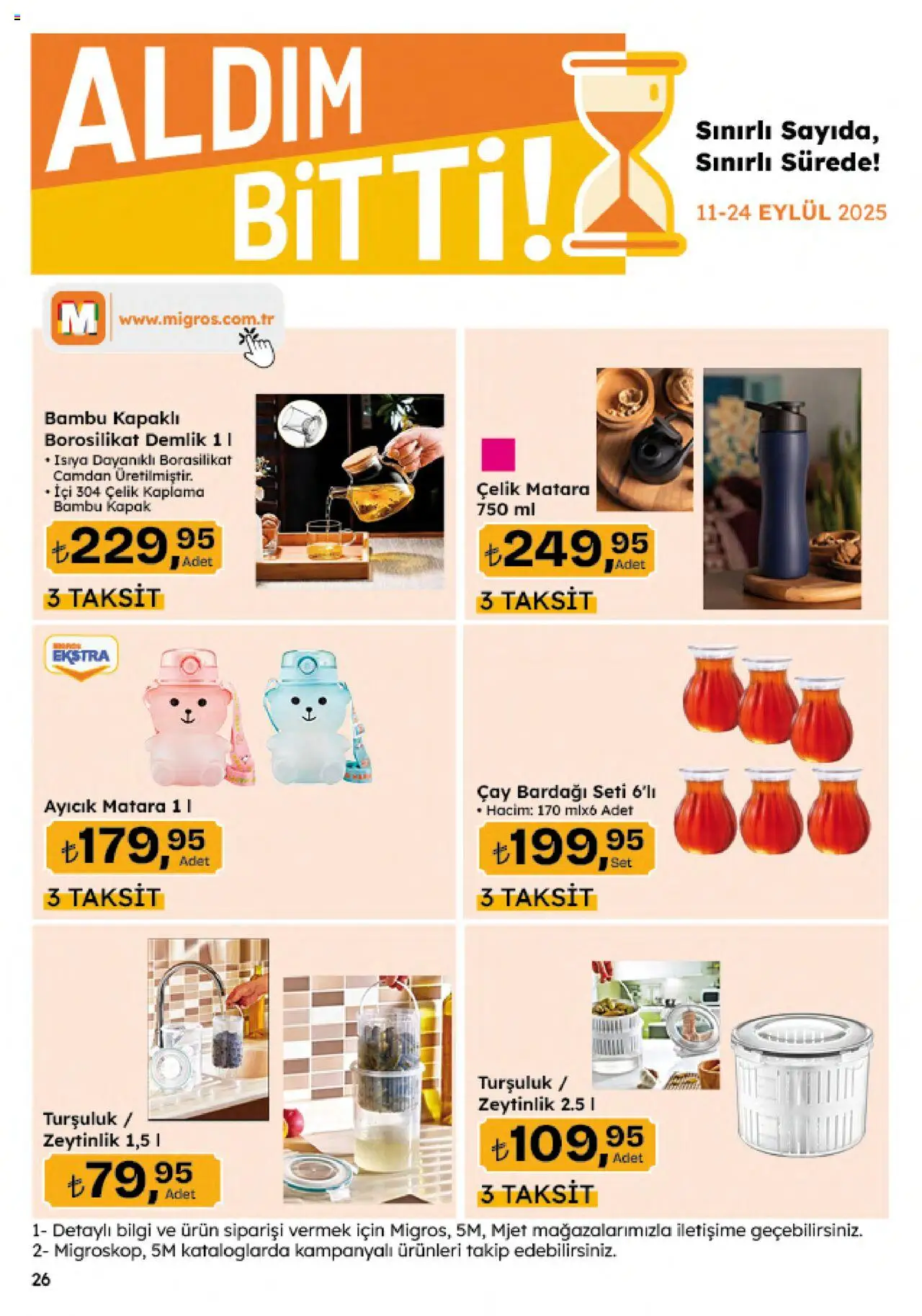 Migros Katalog - Migroskop - 11.09.2025 tarihinden itibaren geçerlidir | Sayfa: 130 | Ürünler: Çay, Çay bardağı, Demlik