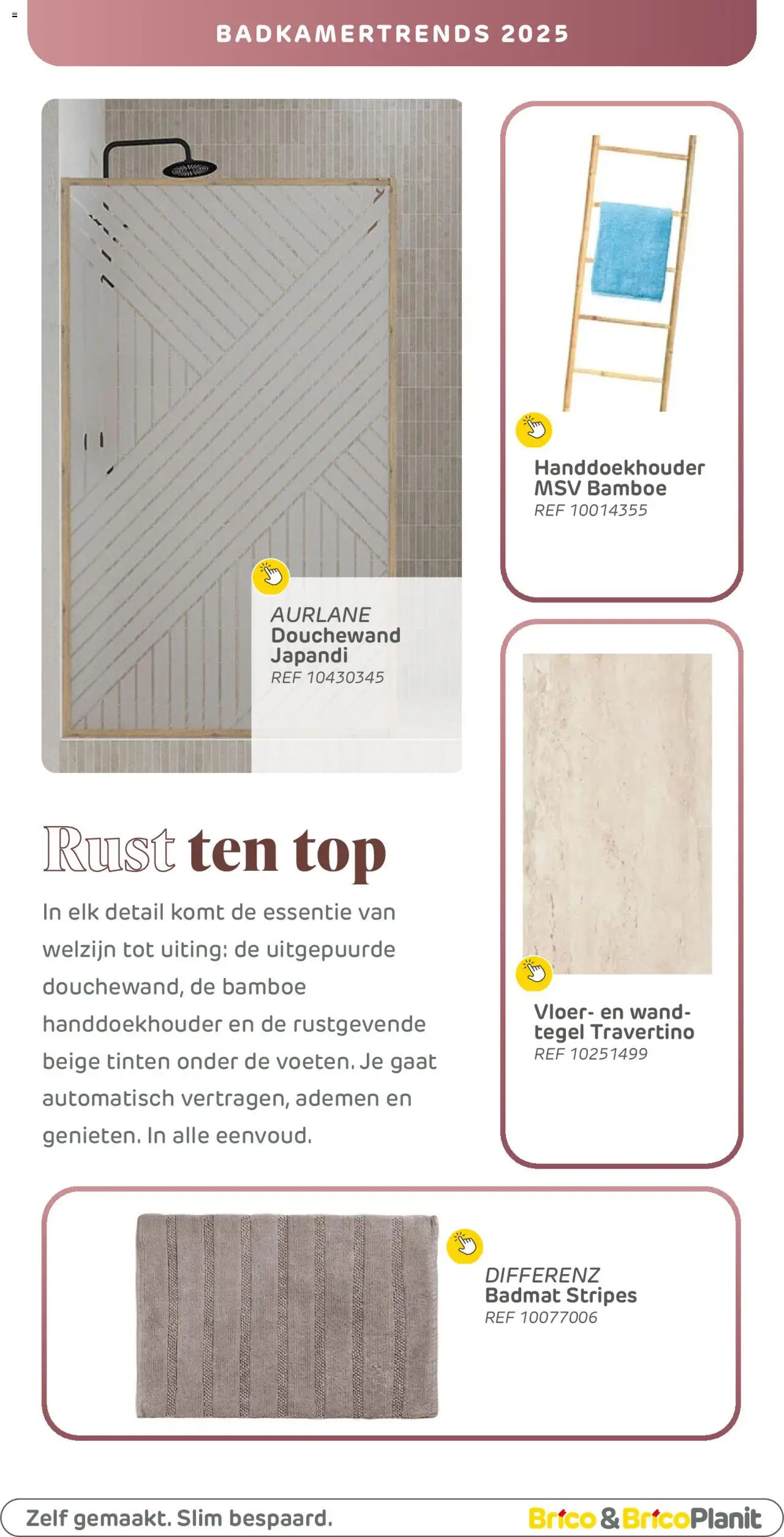  | Pagina: 11 | Producten: Badmat