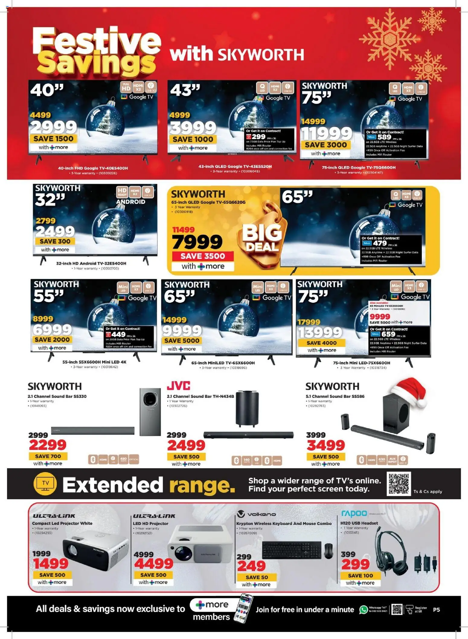 New HiFi Corp catalogue – valid from 17.12.2025 | Page: 5 | Products: Sim, Headset, Keyboard, USB