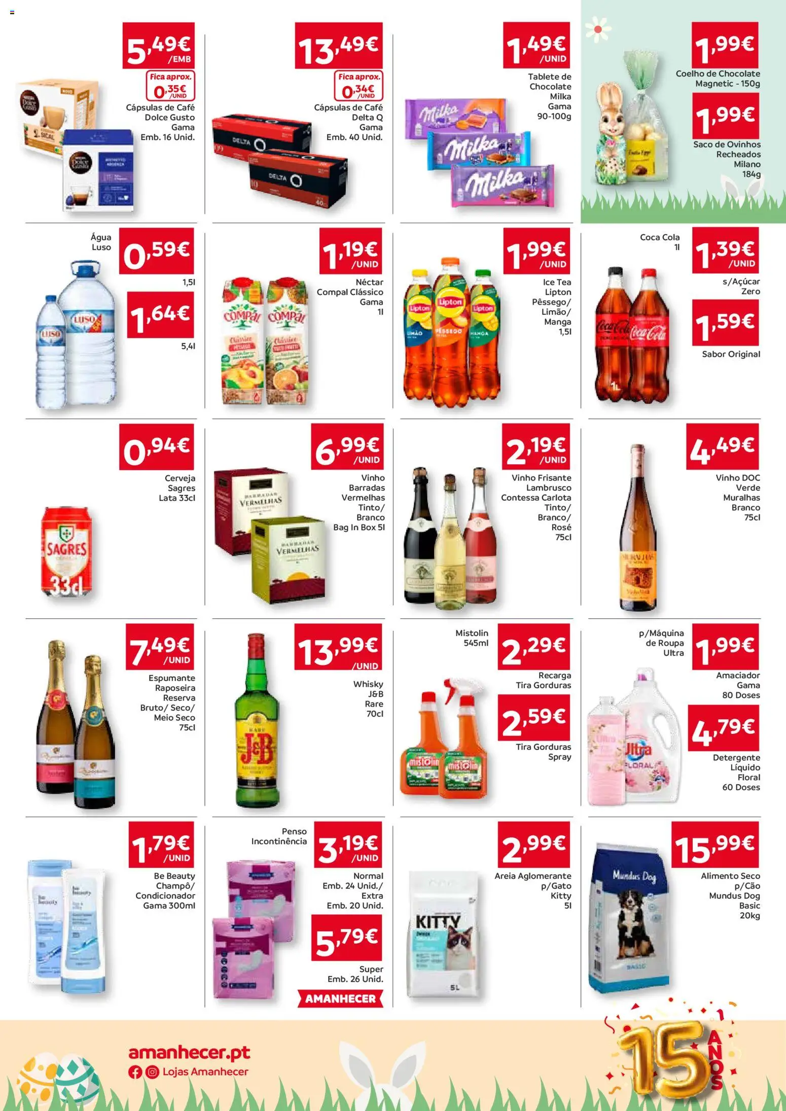 Amanhecer Folheto Madeira │ válido de 02.04.2026 | Página: 4 | Produtos: Whisky, Areia, Café, Coelho