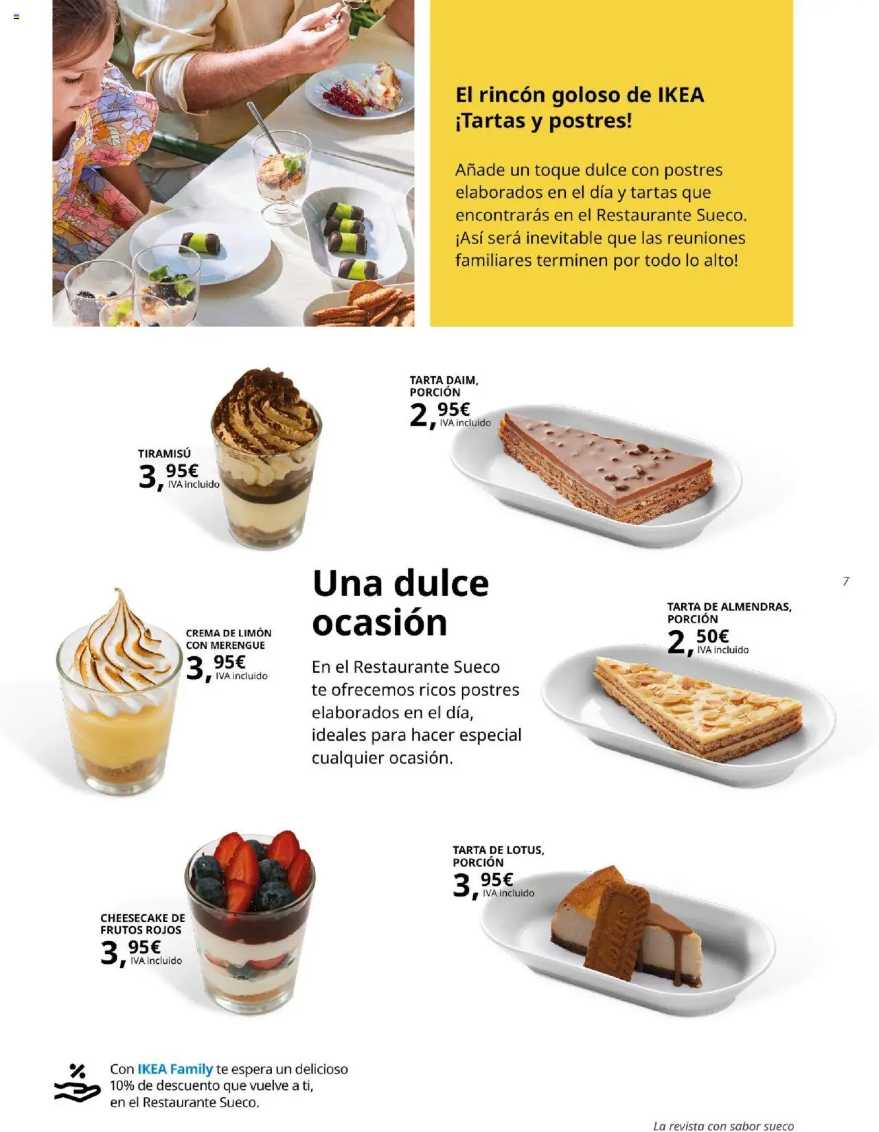Catálogo IKEA Fika │ válido desde el 01.04.2025 | Página: 7 | Productos: Crema, Té