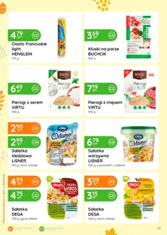 Pogląd oferty "Eurocash gazetka - Oferta Produktowa" - ważna od 05.03.2026 | Strona: 14 | Produkty: Kebab, Sałatka gyros, Pierogi, Sałatka