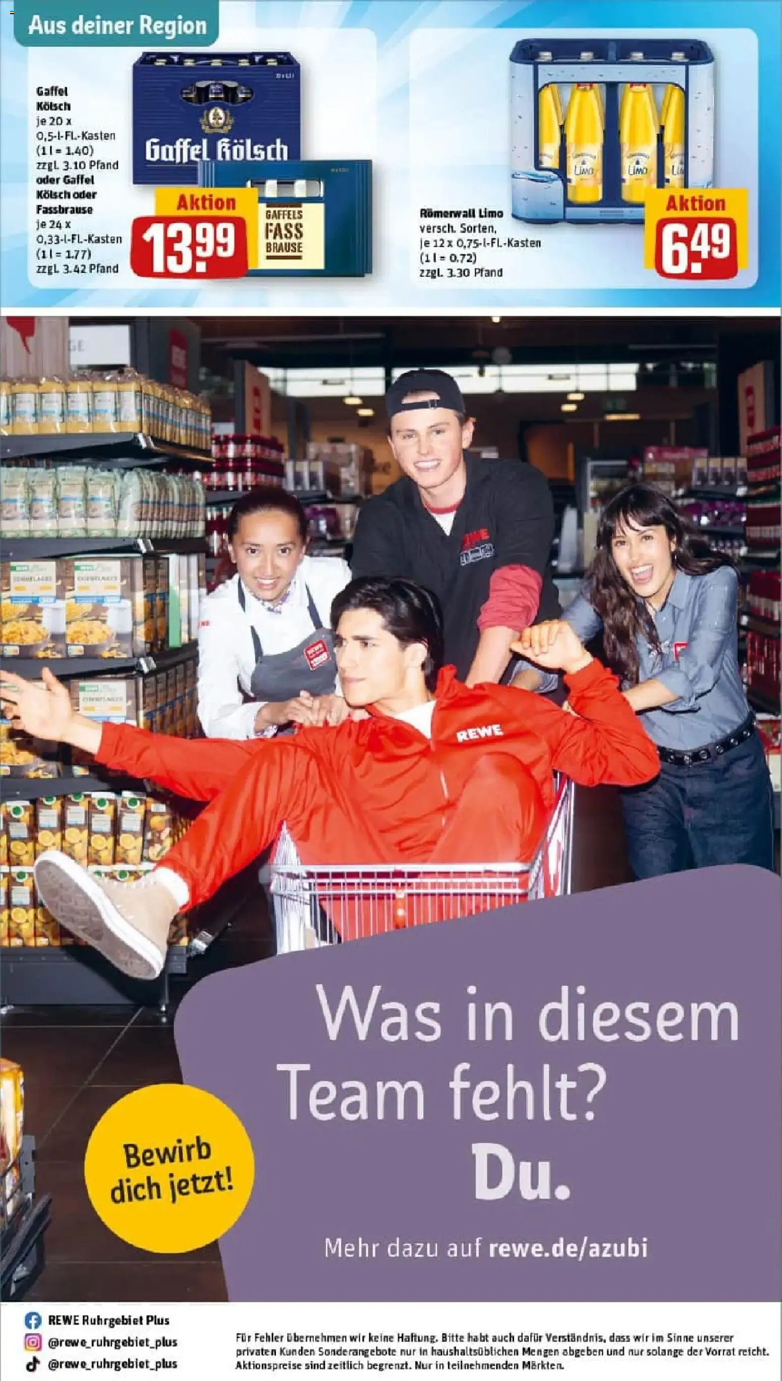 Rewe prospekt Mettmann	 – gültig ab 10.11.2025 | Seite: 30 | Produkte: Fassbrause