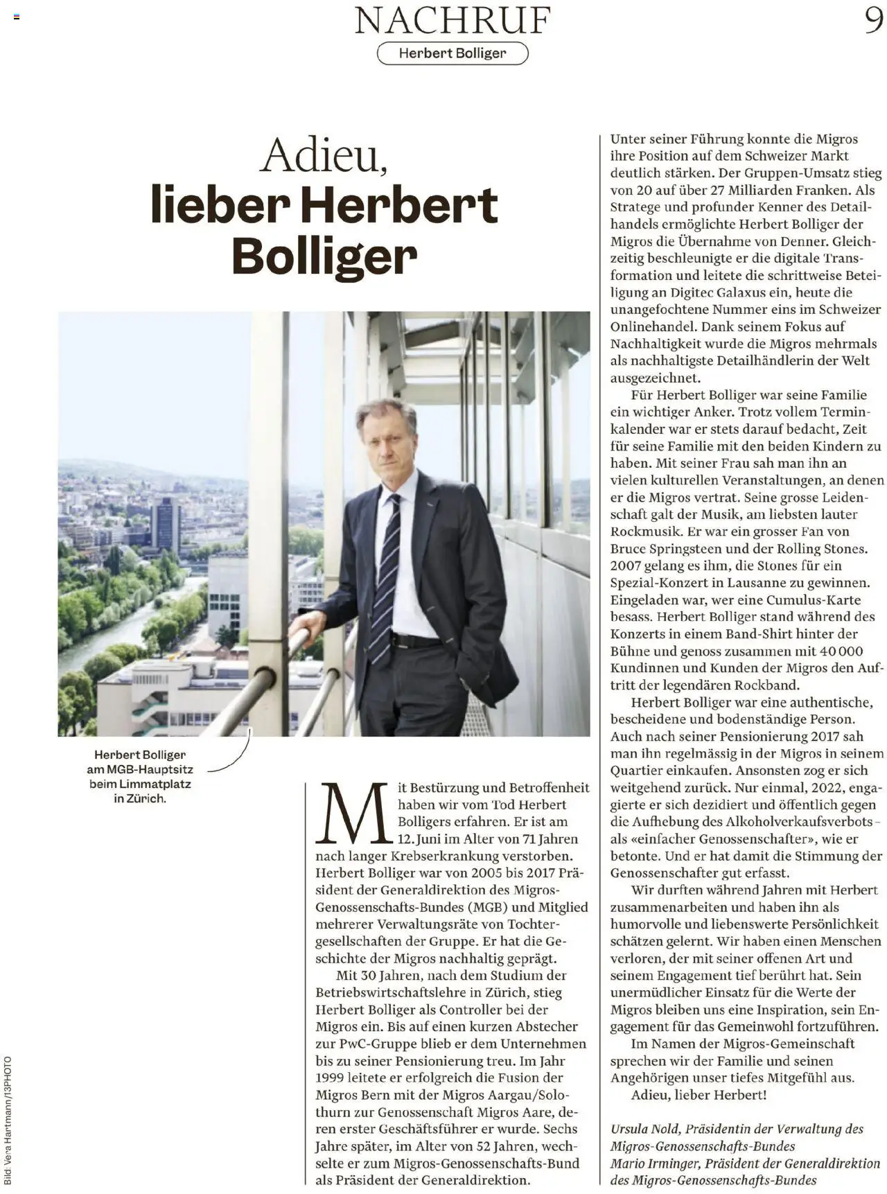 Migros Magazin ab 23.06.2025 | Seite: 9