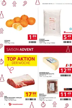 Transgourmet Flugblatt ab 10.11.2025 gültig | Seite: 6 | Produkte: Milch