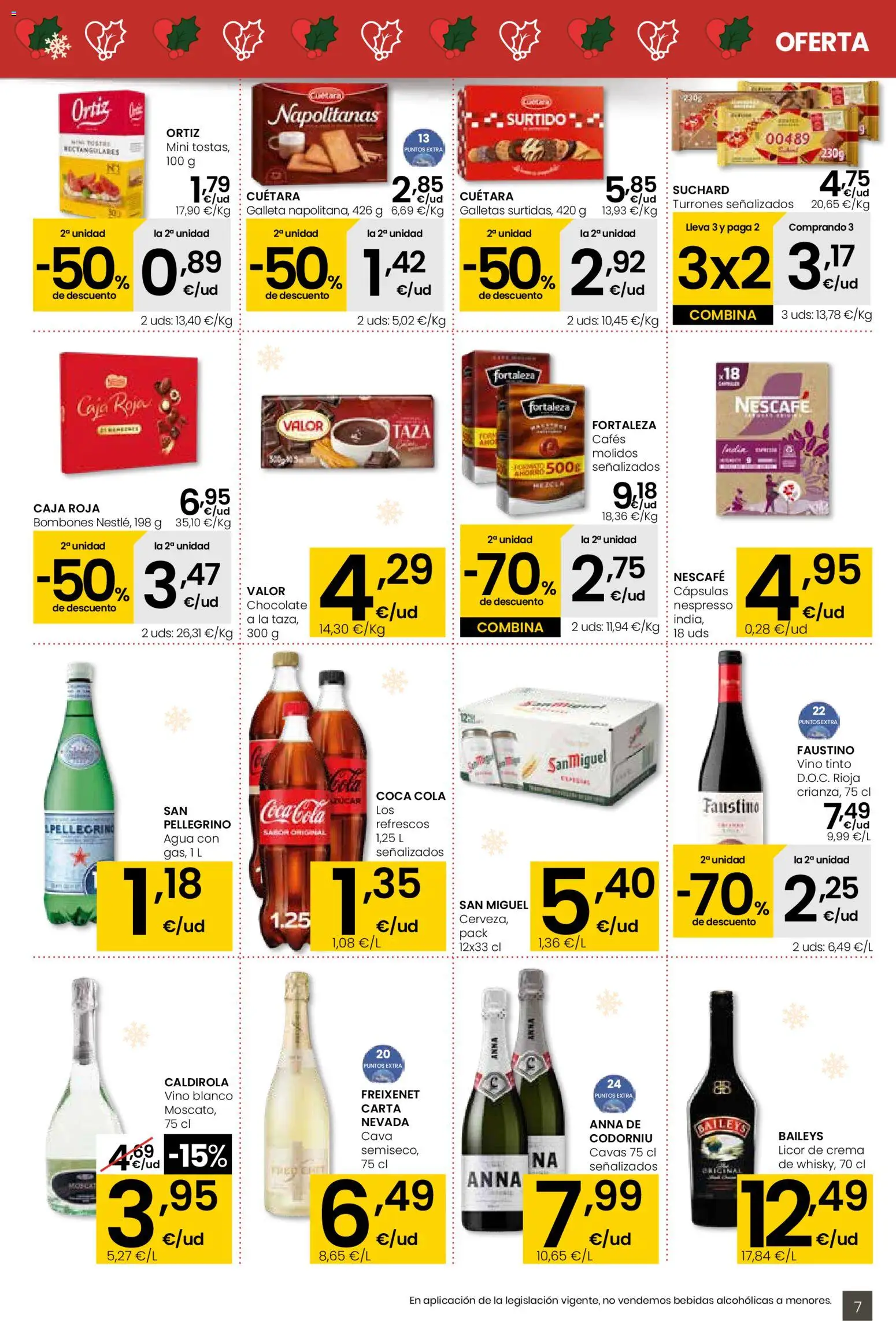 Eroski - Aliprox │ válido desde el 18.12.2025 | Página: 7 | Productos: Licor, Vino, Crema, Caja
