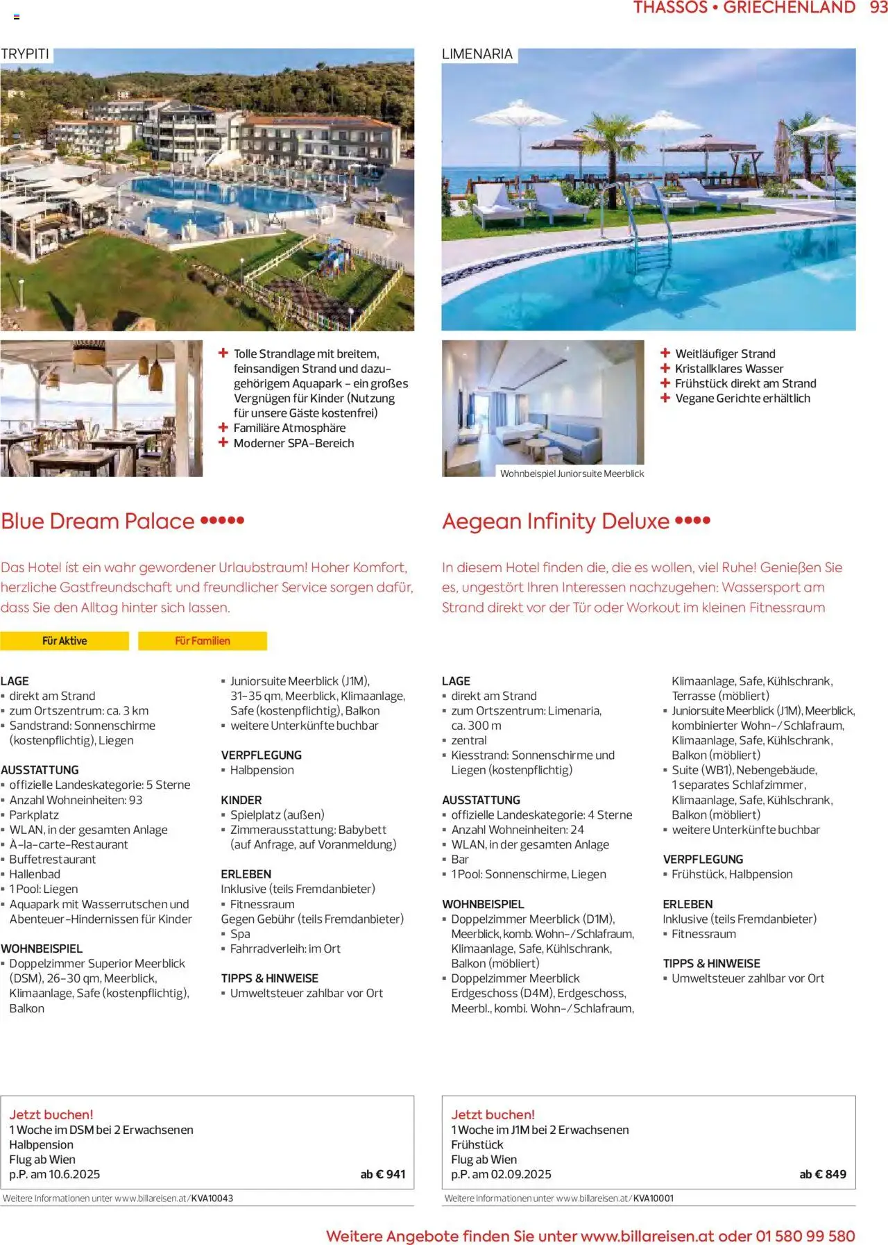 Billa Sommerkatalog 2025 gültig ab 09.01.2025 | Seite: 93 | Produkte: Wasser, Babybett