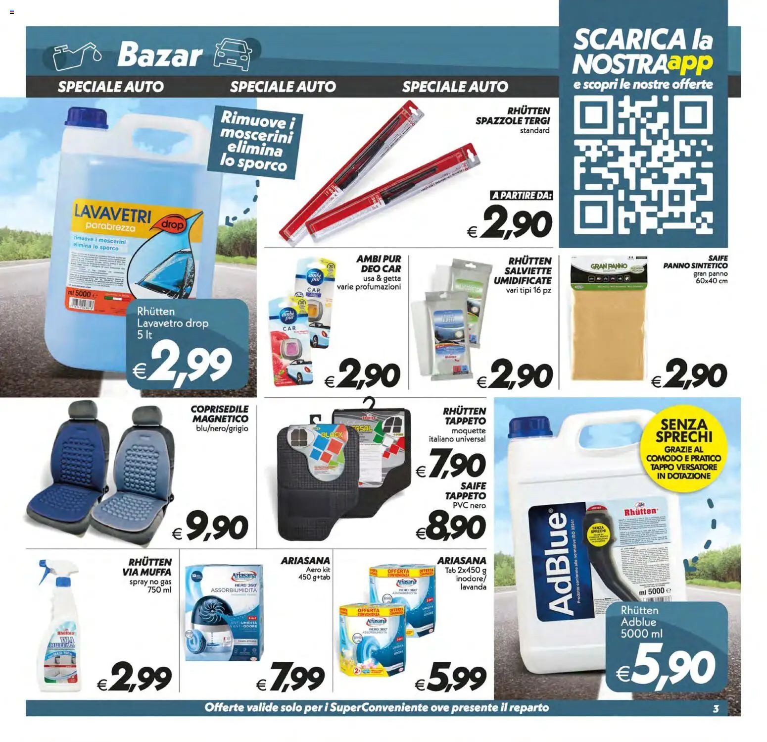 Volantino SuperConveniente del 13.01.2026 | Pagina: 28 | Prodotti: Lavanda, Tappeto