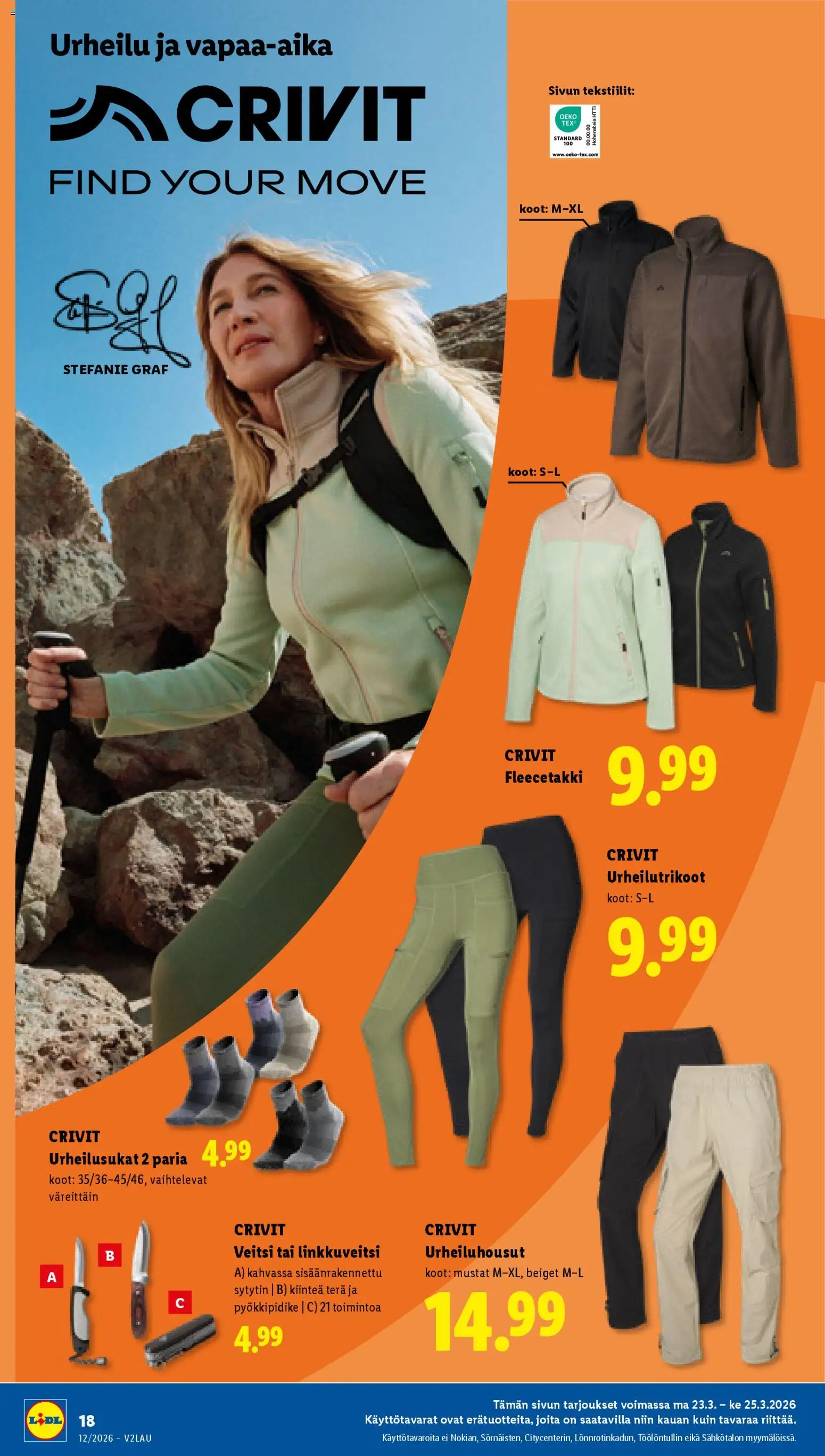 Lidl tarjoukset - Rovaniemi – voimassa 19.03.2026 alkaen | Sivu: 24 | Tuotteet: Veitsi