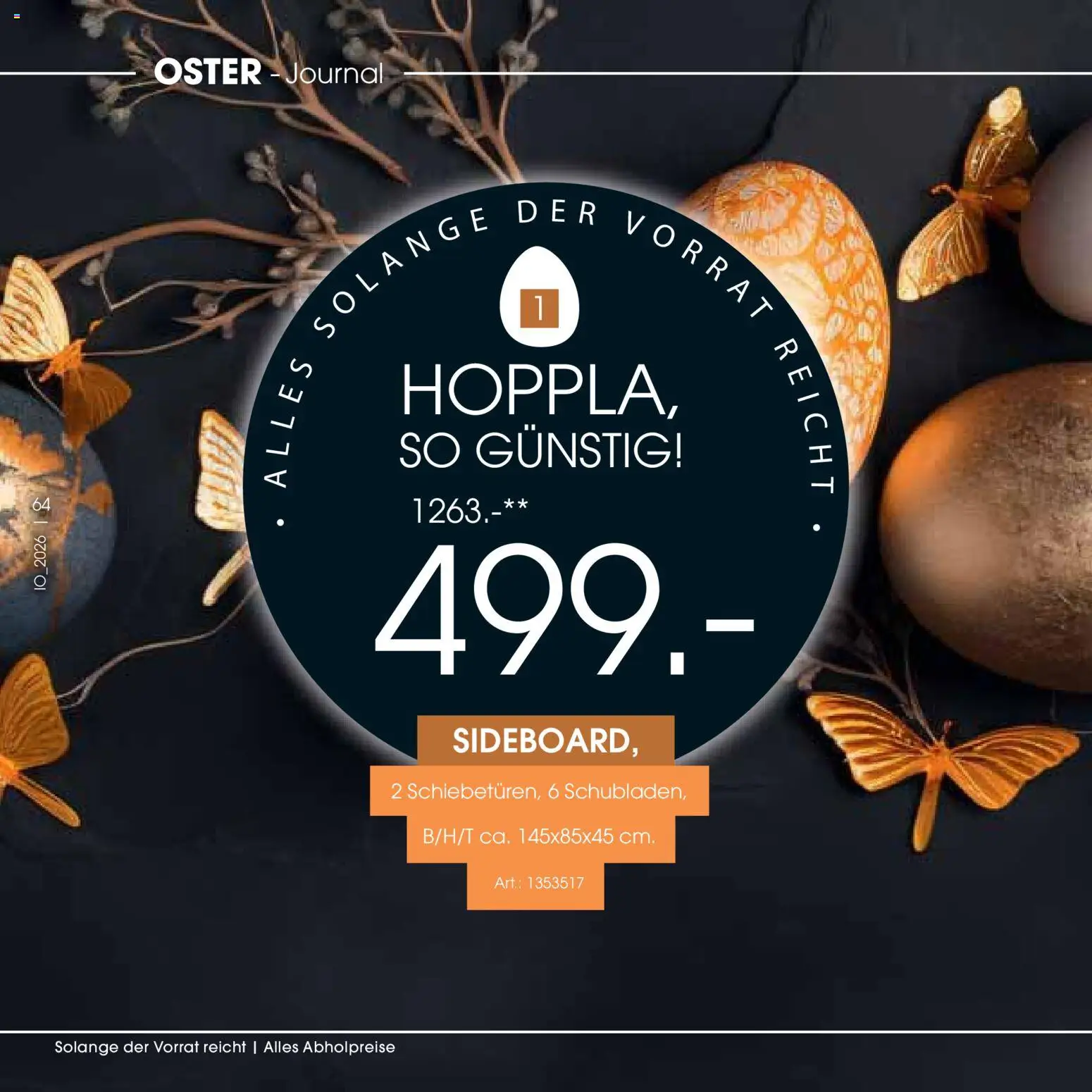 Zurbrüggen Oster-Journal – gültig ab 23.03.2026 | Seite: 64