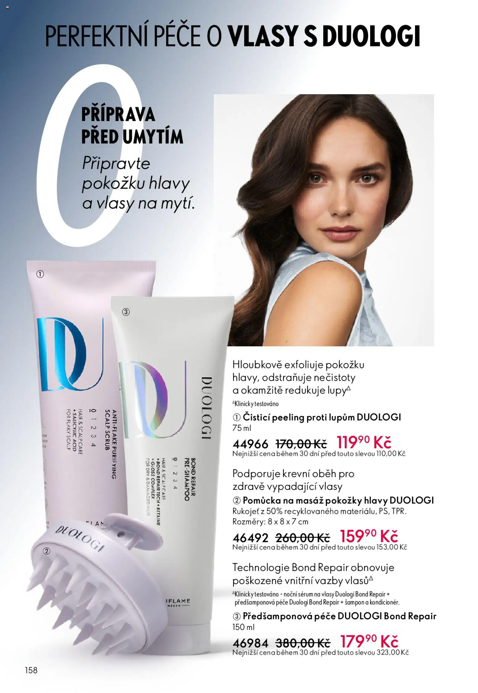 Oriflame katalog č.03/2026 od 11.02.2026 | Strana: 158 | Produkty: Sérum, Šampon, Peeling