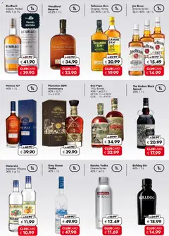 Náhled letáku Travel Free leták od 26.12.2025 | Strana: 2 | Produkty: Bourbon, Gin, Whisky, Danzka Vodka