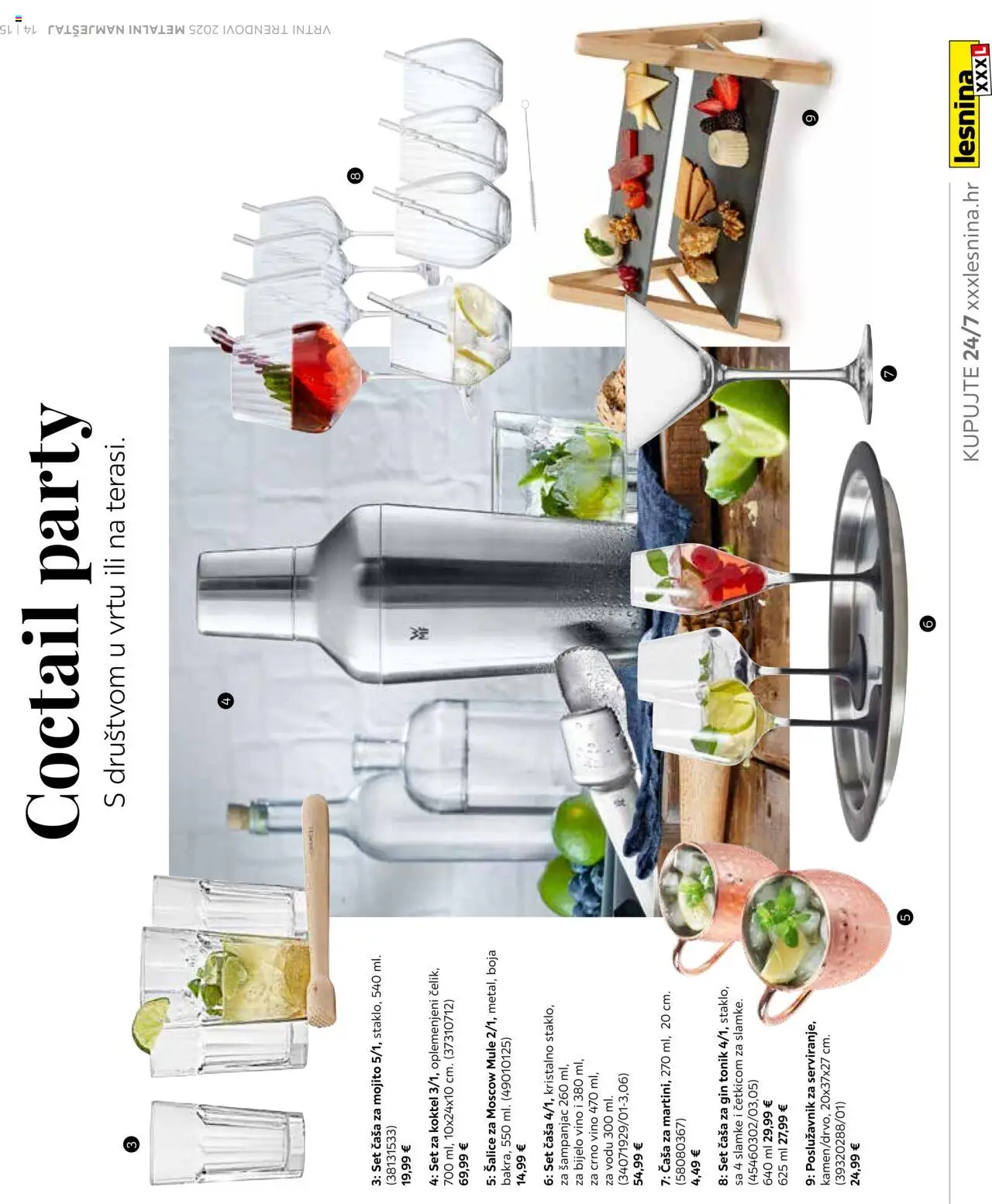 Lesnina katalog | vrijedi od 25.02.2025 | Stranica: 15 | Proizvodi: Bijelo vino, Gin, Vino, Crno vino