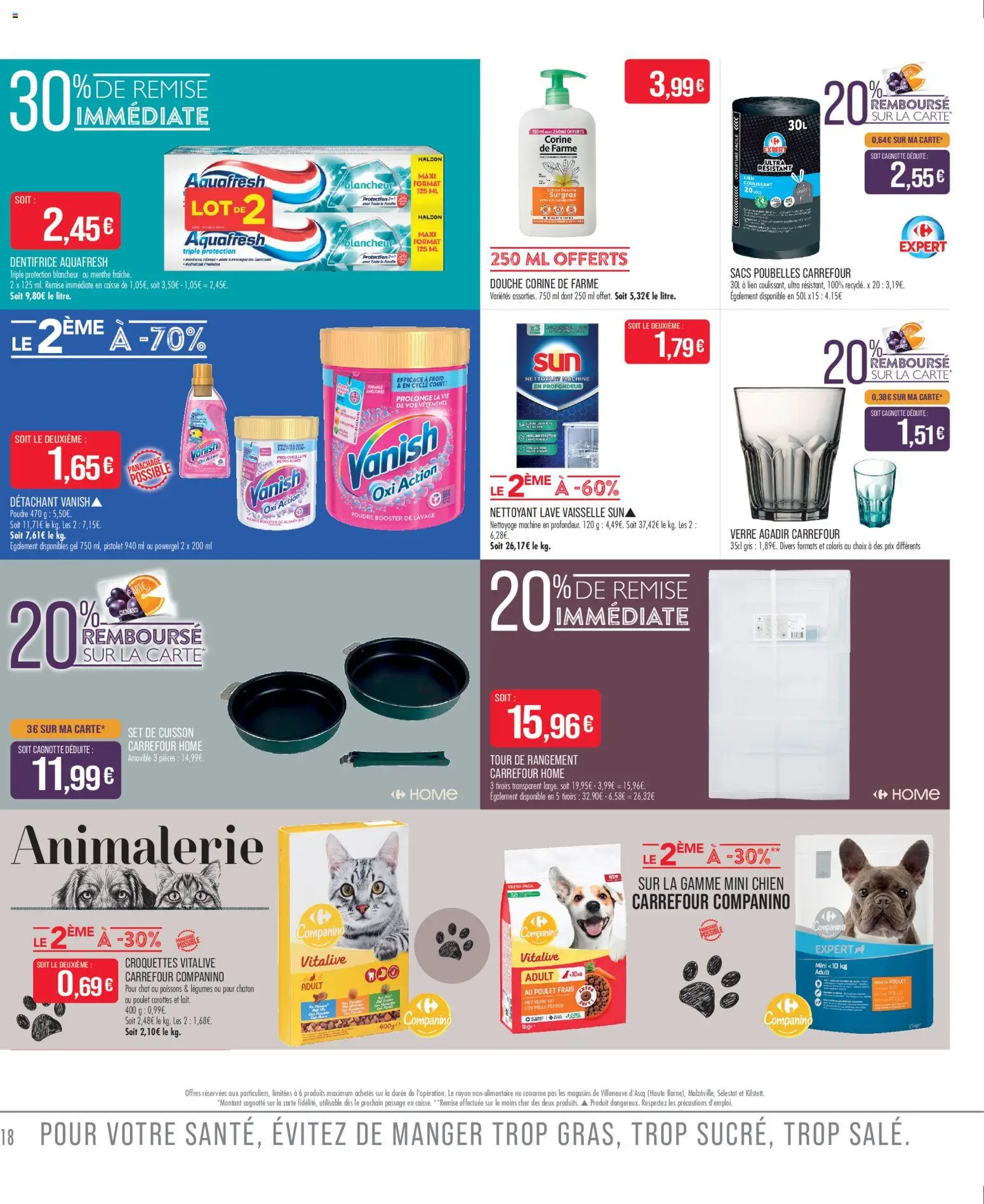 {H1} | Page: 18 | Produits: Menthe, Poudre, Dentifrice, Crème