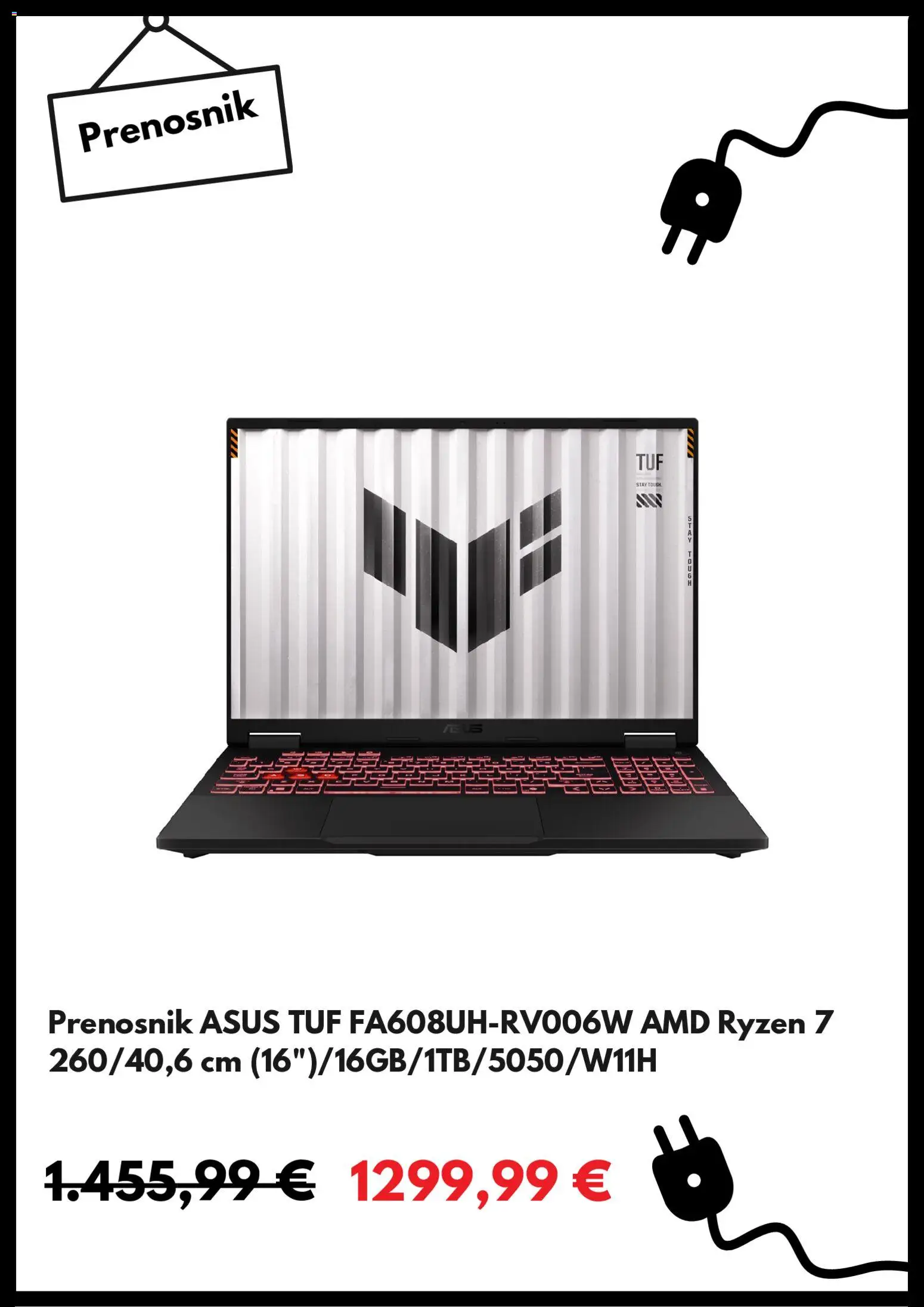 Novi Big Bang katalog ponudbe – veljaven od 31.10.2025 | Stran: 8 | Izdelki: Prenosnik