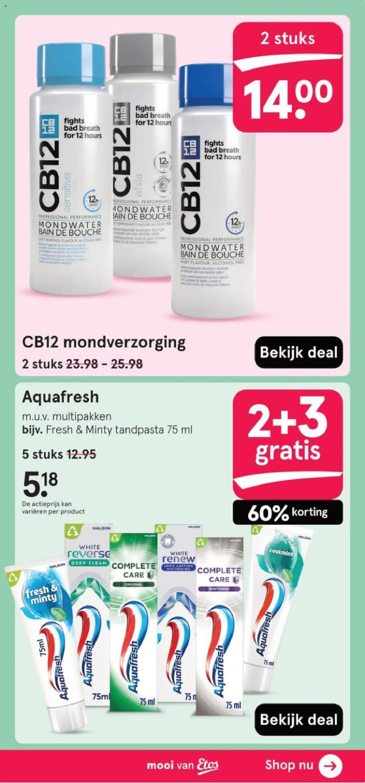 {H1} | Pagina: 37 | Producten: Tandpasta, Kan, Bad, Mondverzorging