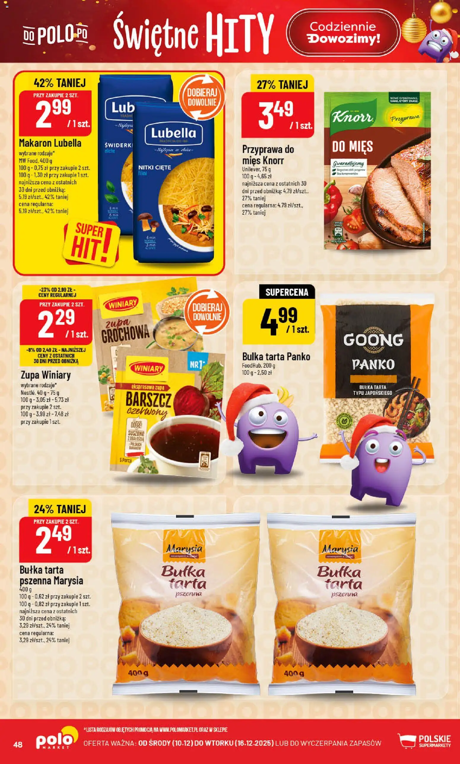 POLOmarket Gazetka od 10.12.2025 | Strona: 48