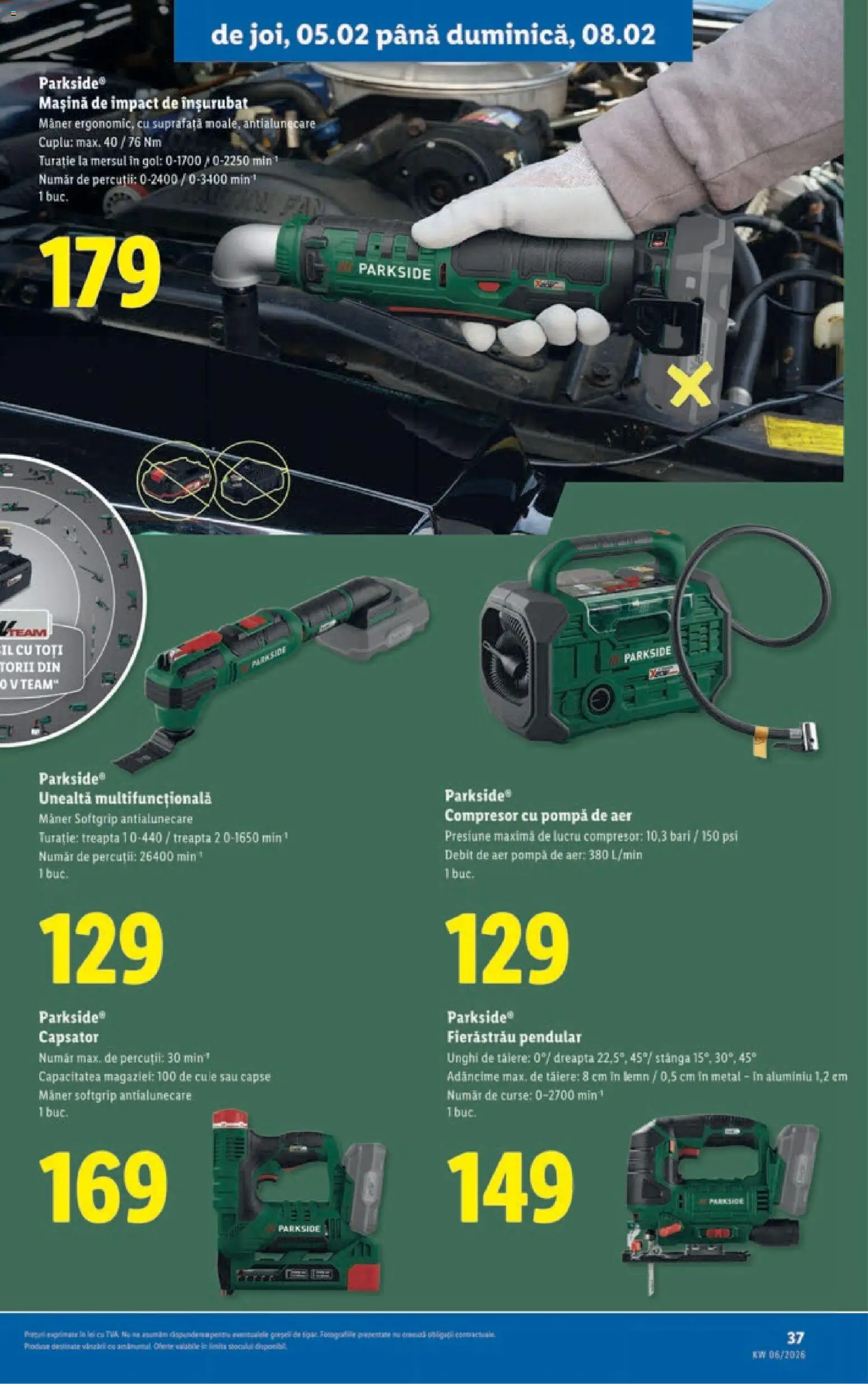 Noul catalog Lidl – valabil de la 02.02.2026 | Pagină: 37 | Produse: Mâner, Peluş Köpek Yatağı