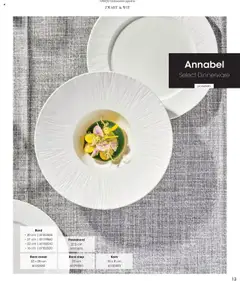 Hanos - Tableware magazine 2025-2026 - Voorbeeld van een folder van Hanos, geldig van 01.09.2025 | Pagina: 13 | Producten: Bord