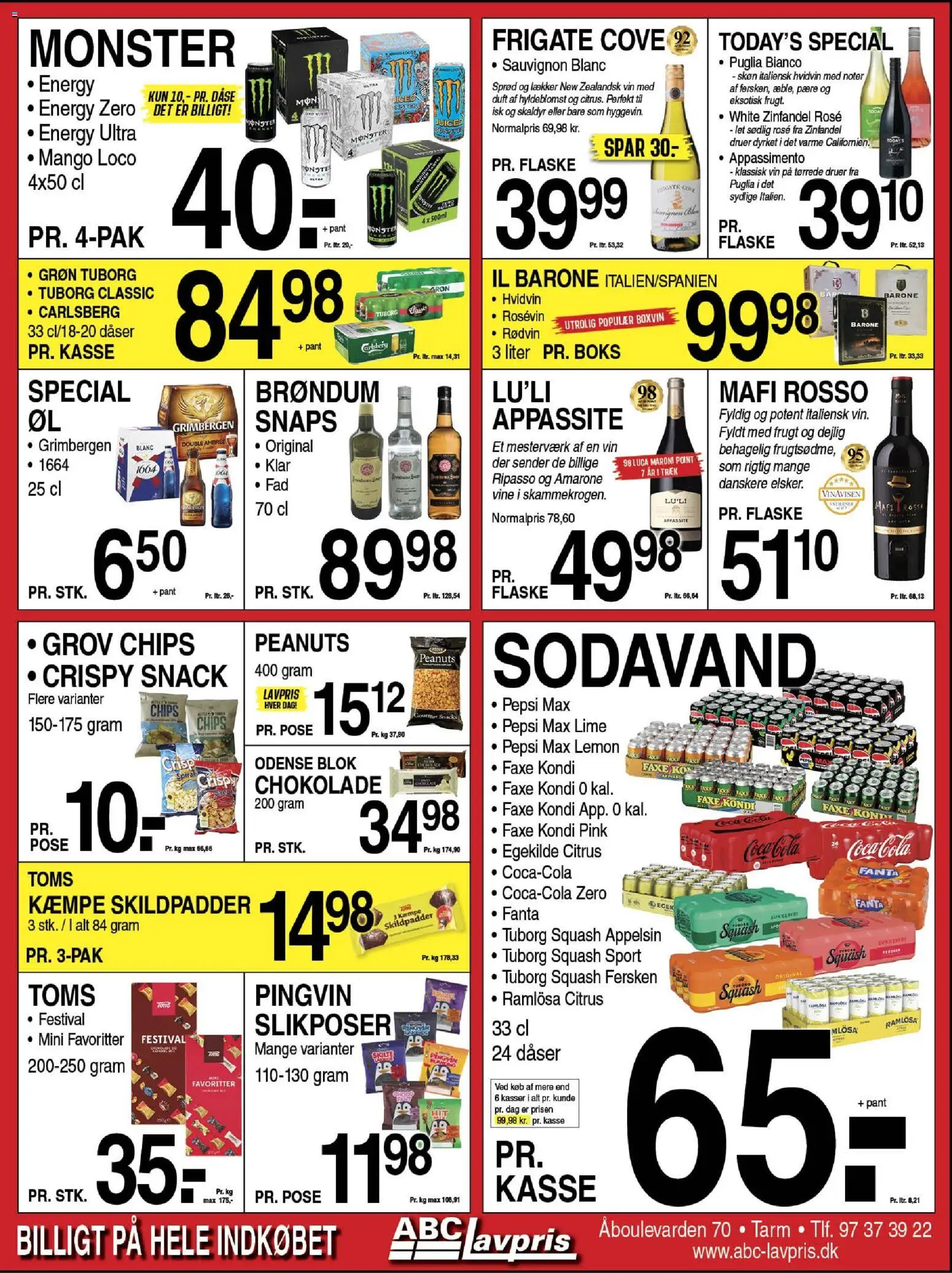 Abc Lavpris tilbudsavis – gyldig fra 12.11.2025 | Side: 6 | Produkter: Coca Cola, Sodavand, Fanta, Pepsi