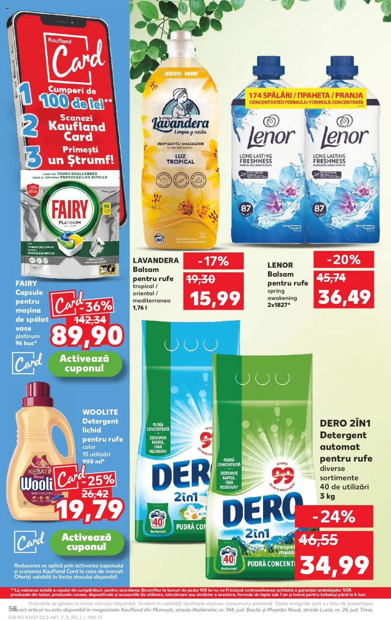 Kaufland RO akciós ujság - amely érvényes a következő dátumtól: 10.09.2025 | Oldal: 58 | Termékek: Parfüm