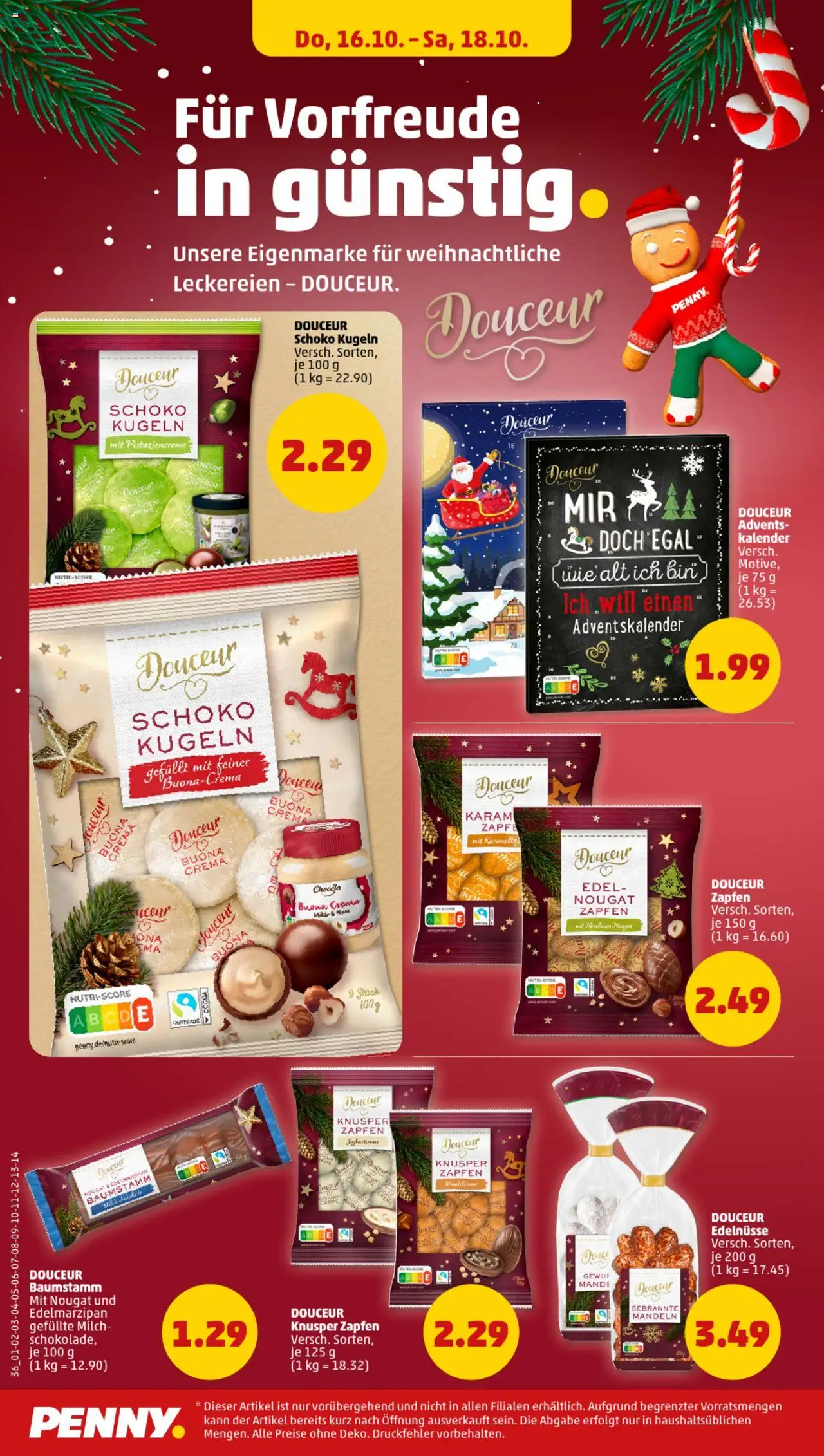 Penny Prospekt 	 – gültig ab 13.10.2025 | Seite: 40 | Produkte: Milch, Joghurt, Mandeln, Creme