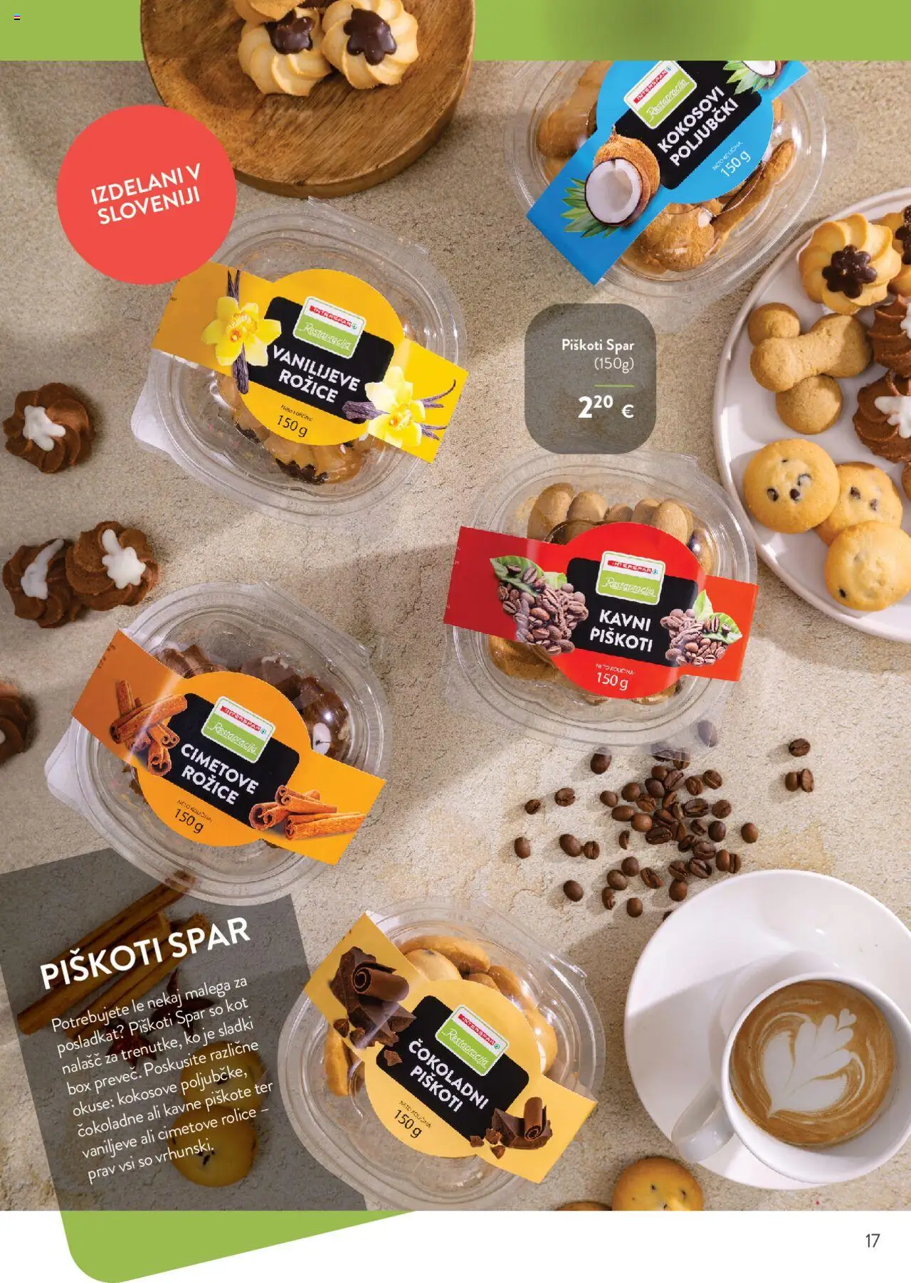 Spar katalog party box │ velja od 11.08.2025 | Stran: 17 | Izdelki: Piskoti
