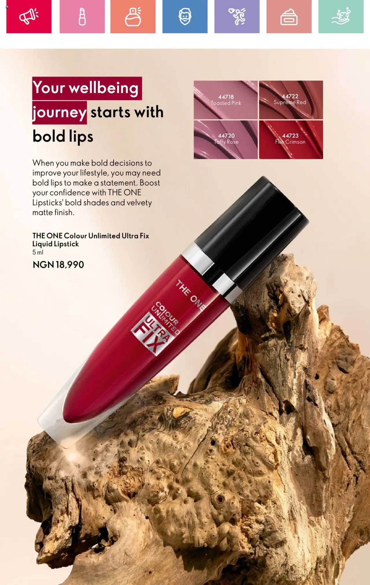 Oriflame -Catalogue valid from 01.04.2025 | Page: 22 | Products: Lipstick