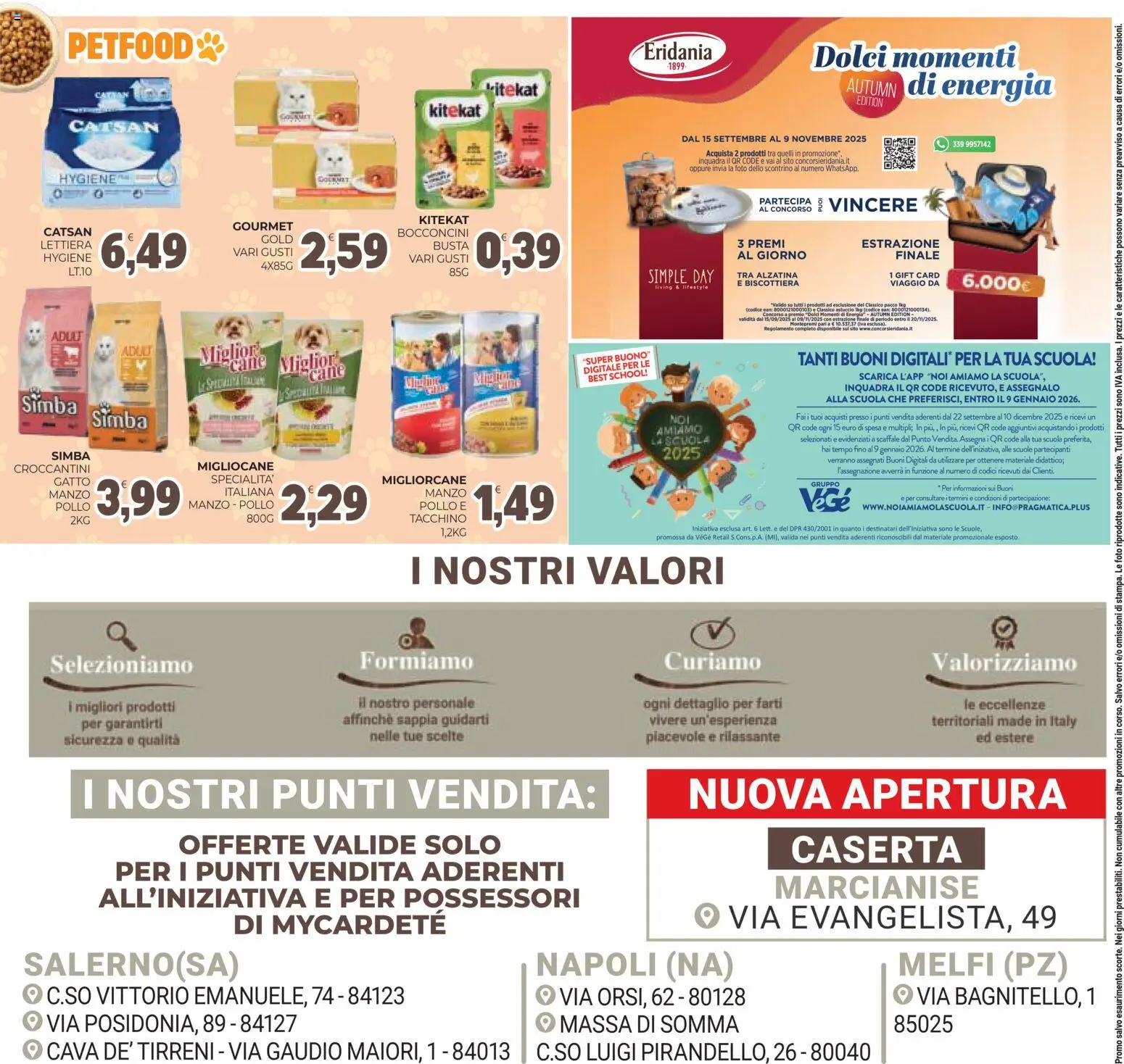 Volantino Eté del 31.10.2025 | Pagina: 24 | Prodotti: Pollo, Manzo, Scaffale, Astuccio