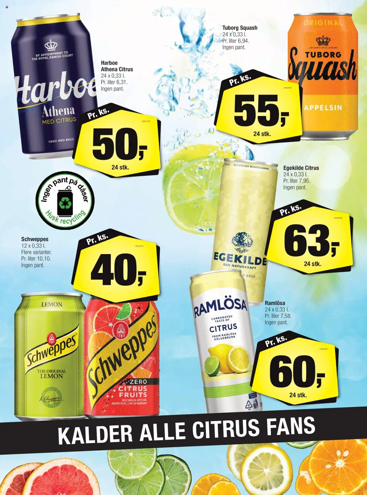 Calle Tilbudsavis gyldig fra 06.08.2025 | Side: 23 | Produkter: Squash, Lime, Iogurteira, Tuborg Squash