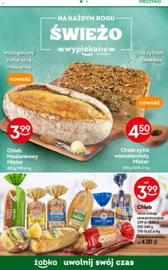 Żabka Gazetka - Codzienne produkty od 10.09.2025 | Strona: 8 | Produkty: Pieczywo, Maślanka, Chleb żytni, Chleb
