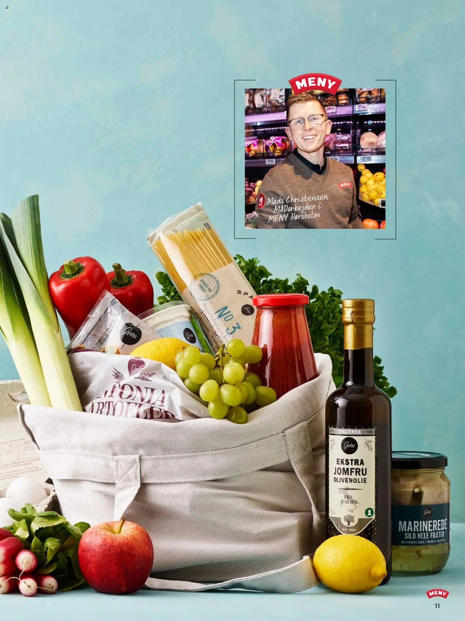 Meny tilbudsavis – gyldig fra 20.03.2026 | Side: 11 | Produkter: Sild, Olivenolie