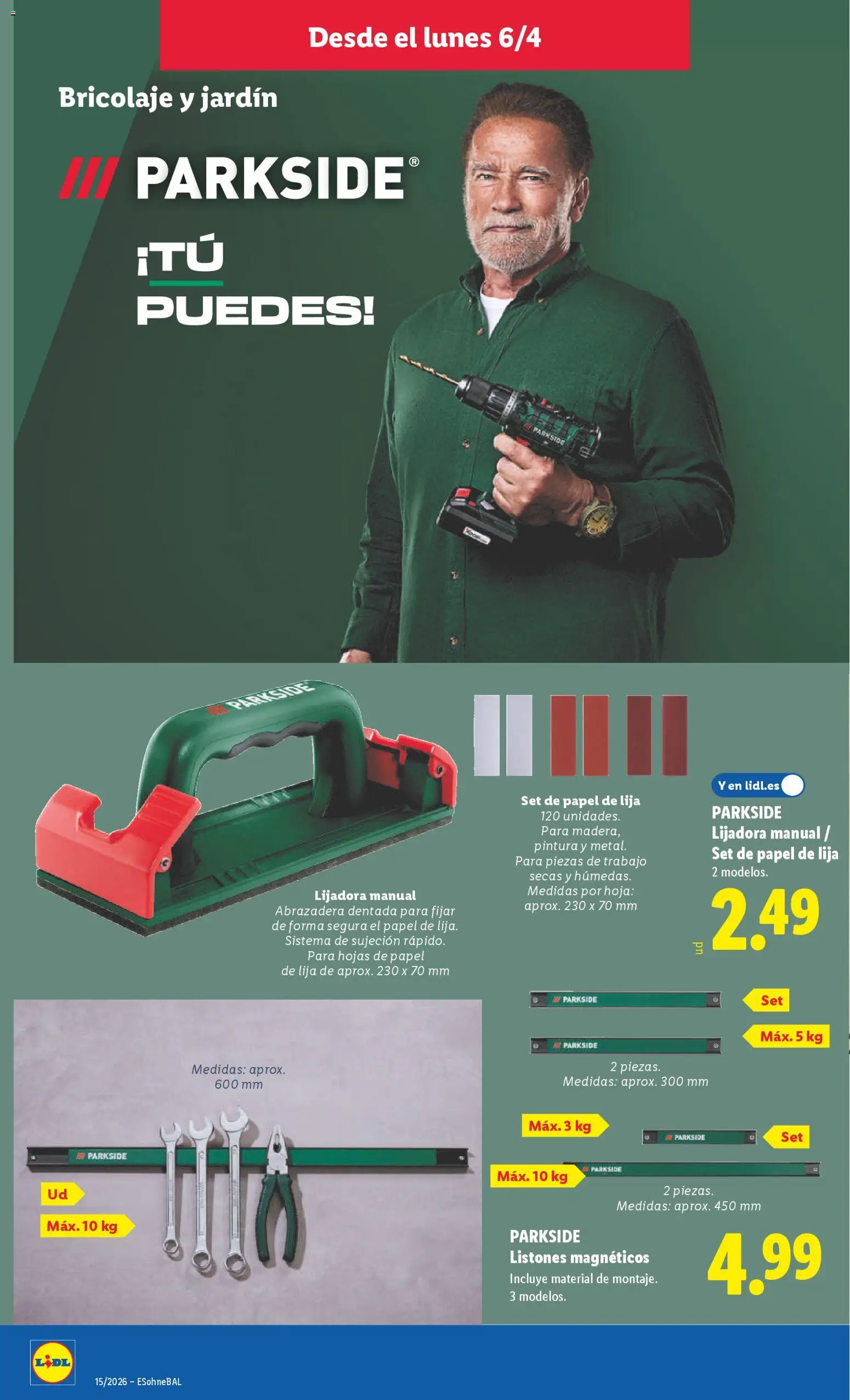 Lidl folleto de bazar │ válido desde el 06.04.2026 | Página: 10