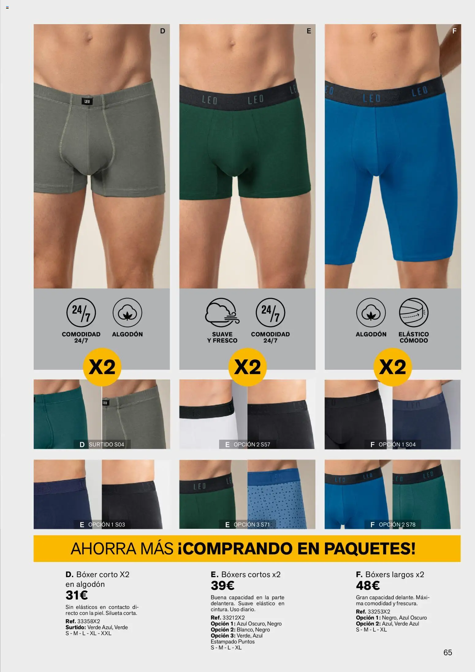 Leonisa folleto │ válido desde el 01.01.2026 | Página: 67 | Productos: Boxers