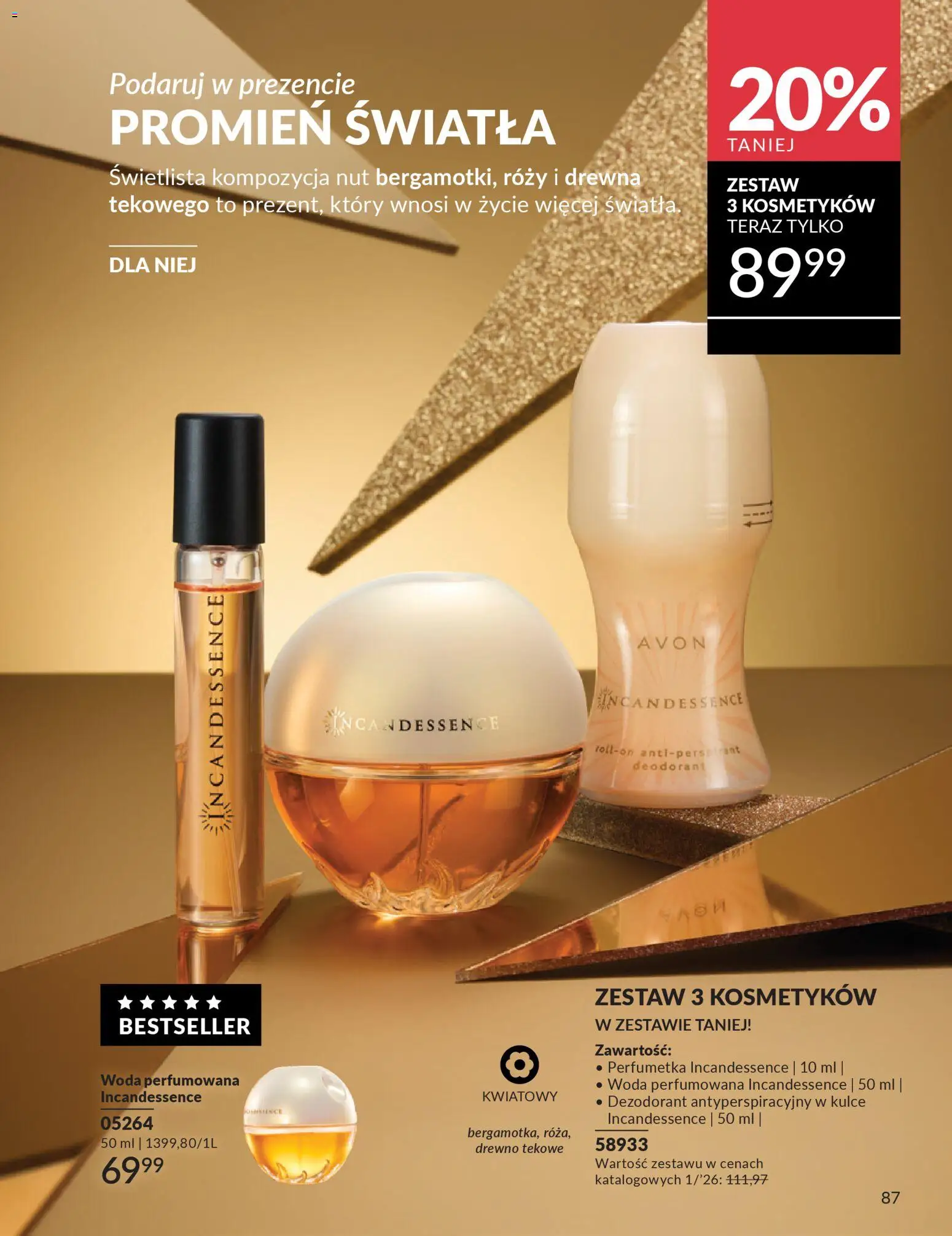 Avon Katalog 1 2026 od 01.01.2026 | Strona: 86 | Produkty: Dezodorant, Woda