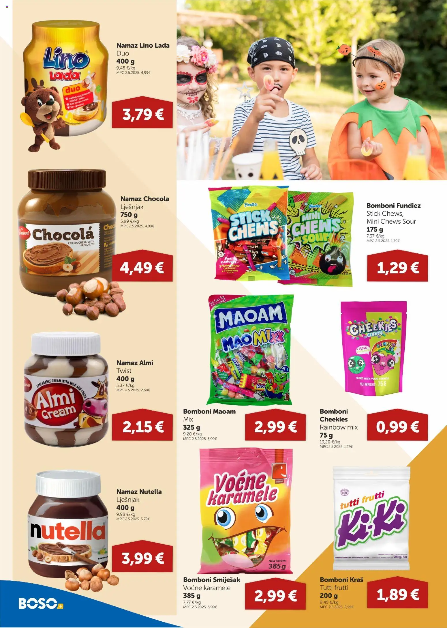 Boso katalog | vrijedi od 30.10.2025 | Stranica: 10 | Proizvodi: Nutella, Lino Lada, Lješnjak, Namaz