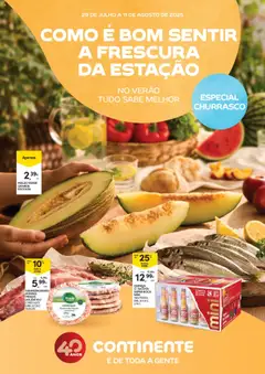 Pré-visualização Continente - Açores: Especial Churrasco válido de 29.07.2025