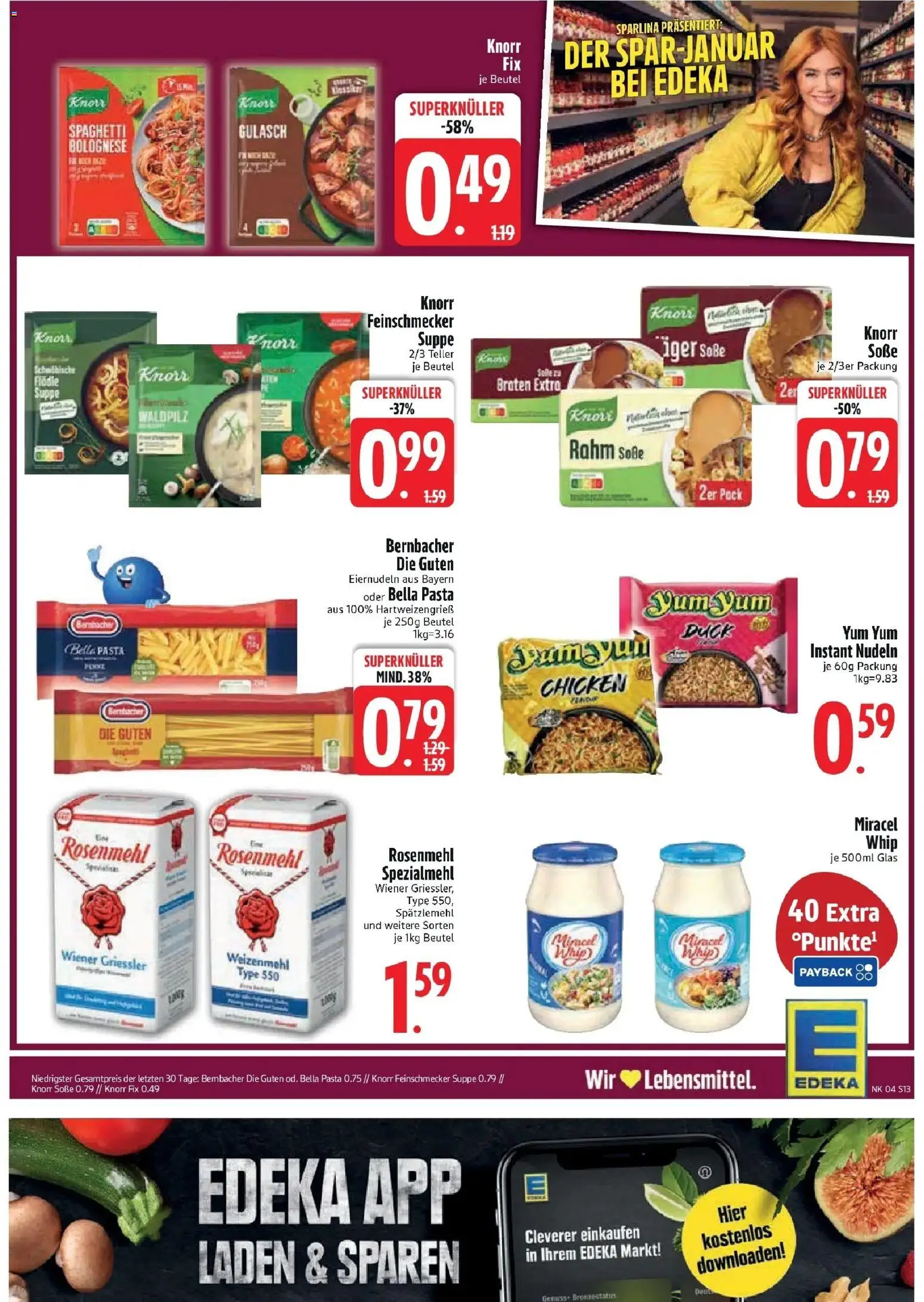 Edeka prospekt Altomünster	 – gültig ab 18.01.2026 | Seite: 15 | Produkte: Dressing, Gulasch, Pasta, Nudeln