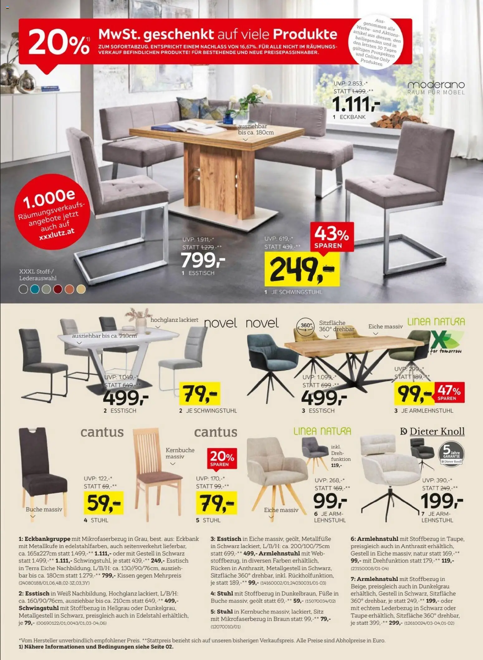 XXXLutz Winter Sonderverkauf gültig ab 29.12.2025 | Seite: 8 | Produkte: Kissen, Stuhl