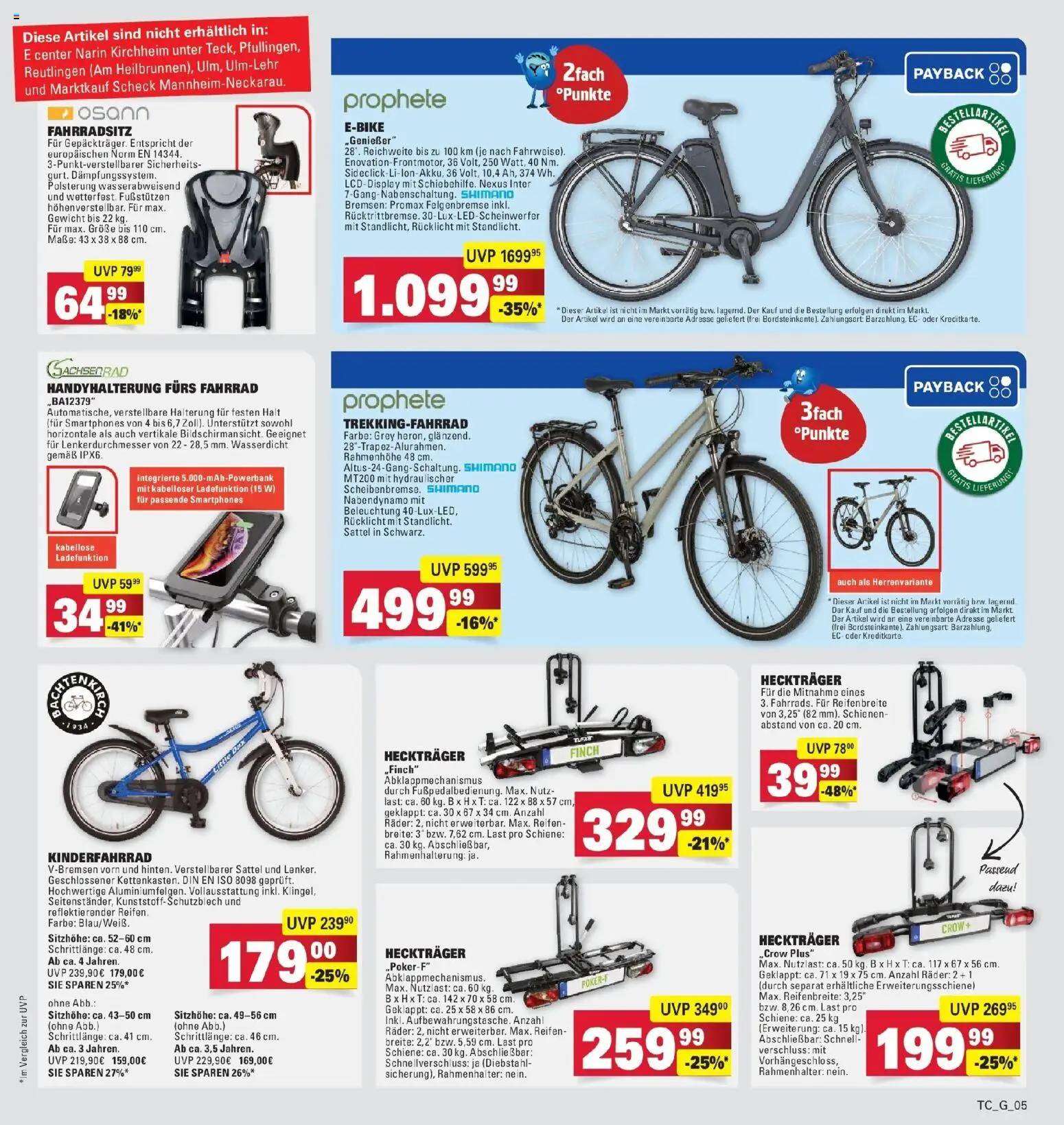 Edeka prospekt Göppingen	 – gültig ab 12.04.2026 | Seite: 33 | Produkte: Gewicht, E-Bike, Smartphones