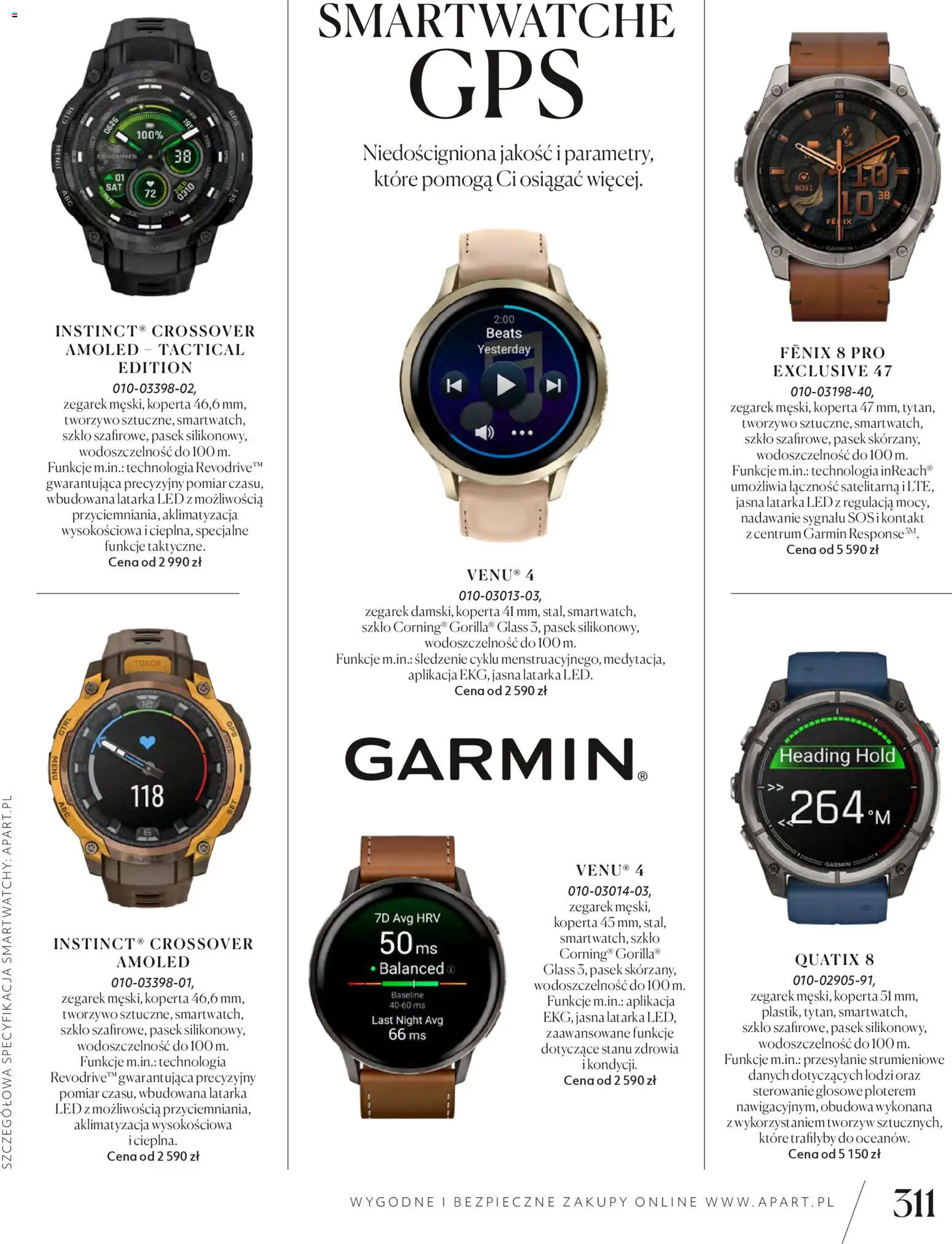 Apart promocje od 04.11.2025 | Strona: 313 | Produkty: Zegarek, Pasek, Sos