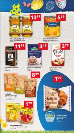 Pogląd oferty "Lewiatan gazetka - Katowice" - ważna od 26.03.2026 | Strona: 9 | Produkty: Cukier puder, Morele, Brzoskwinie, Cukier