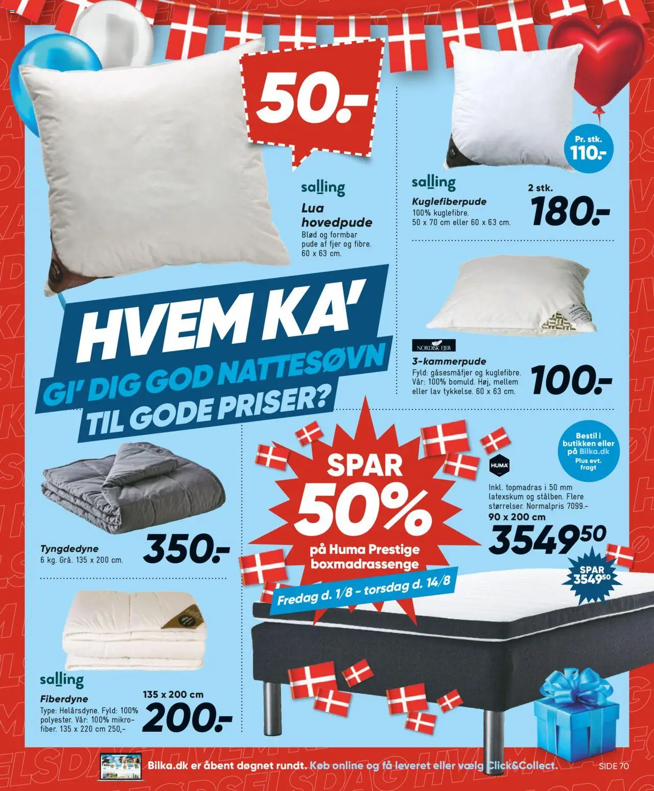Bilka Tilbudsavis gyldig fra 01.08.2025 | Side: 49 | Produkter: Pude