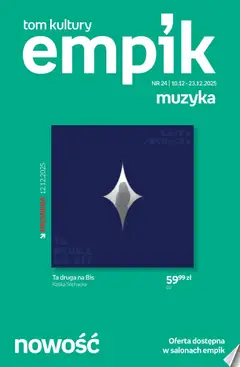 Pogląd oferty "Empik promocje - Tom kultury Muzyka" - ważna od 10.12.2025